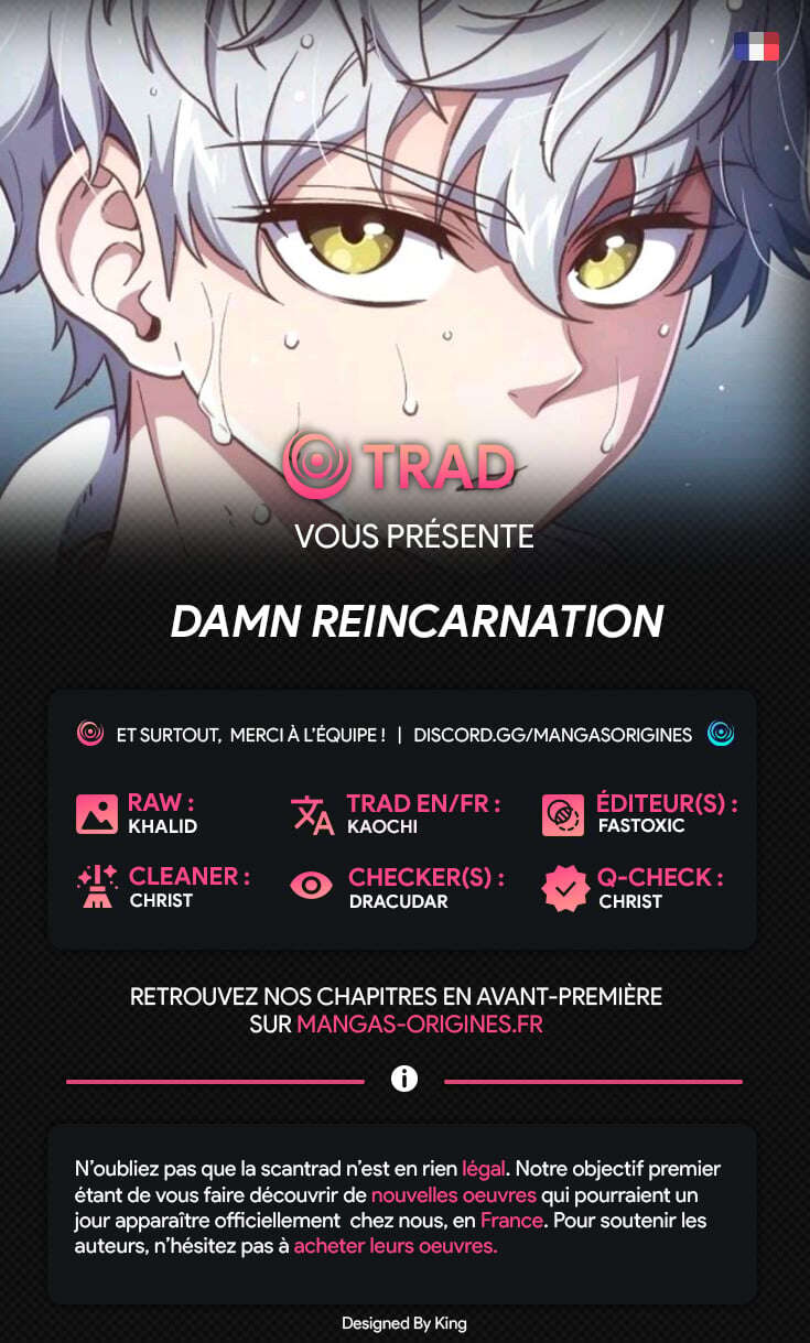 Read Damn Reincarnation FR Manga Online