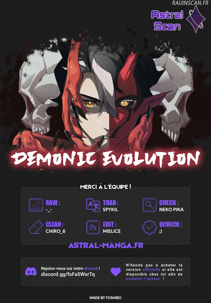 Read Demon Evolution FR Manga Online