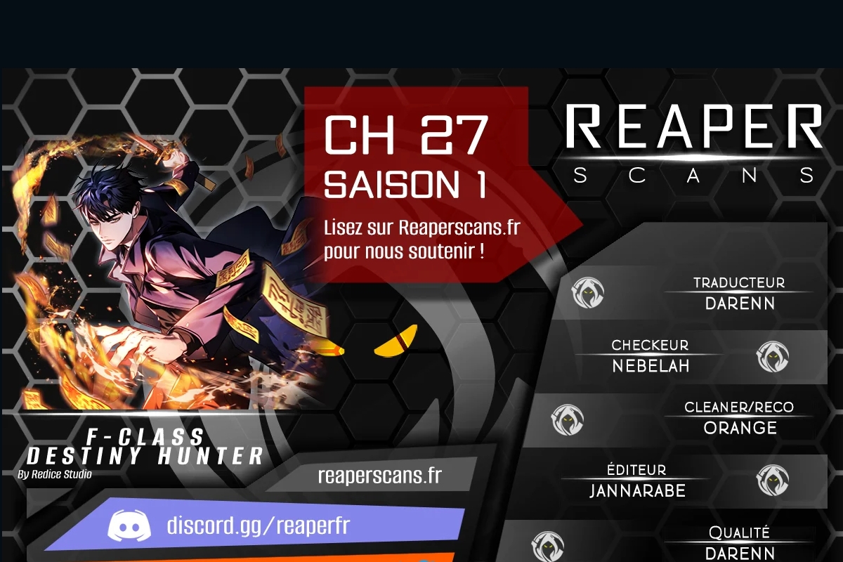 Read F-Class Destiny Hunter FR Manga Online