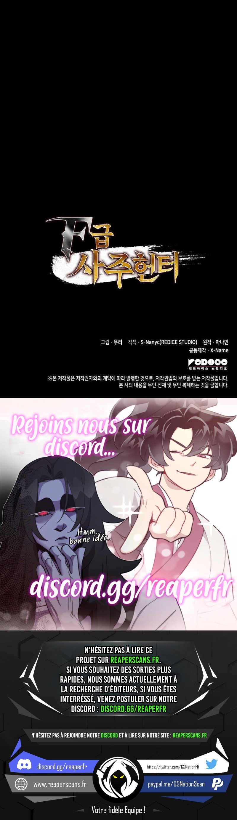 Read F-Class Destiny Hunter FR Manga Online