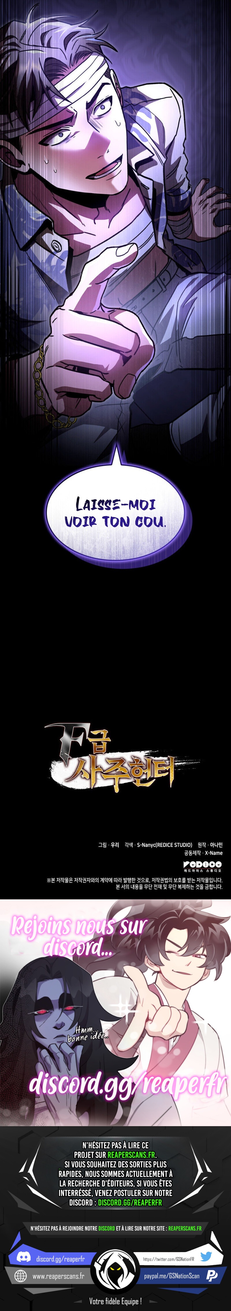 Read F-Class Destiny Hunter FR Manga Online