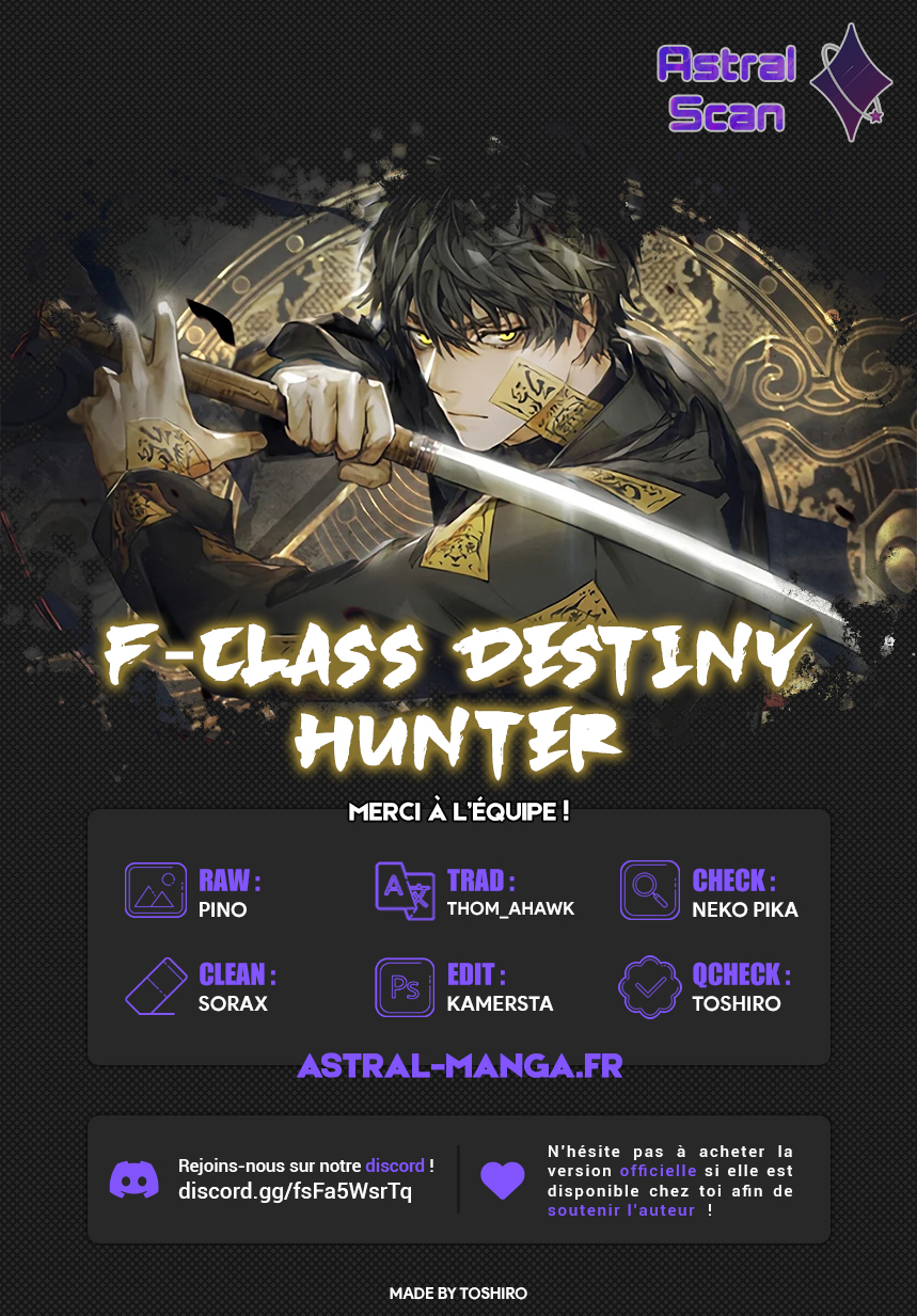 Read F-Class Destiny Hunter FR Manga Online