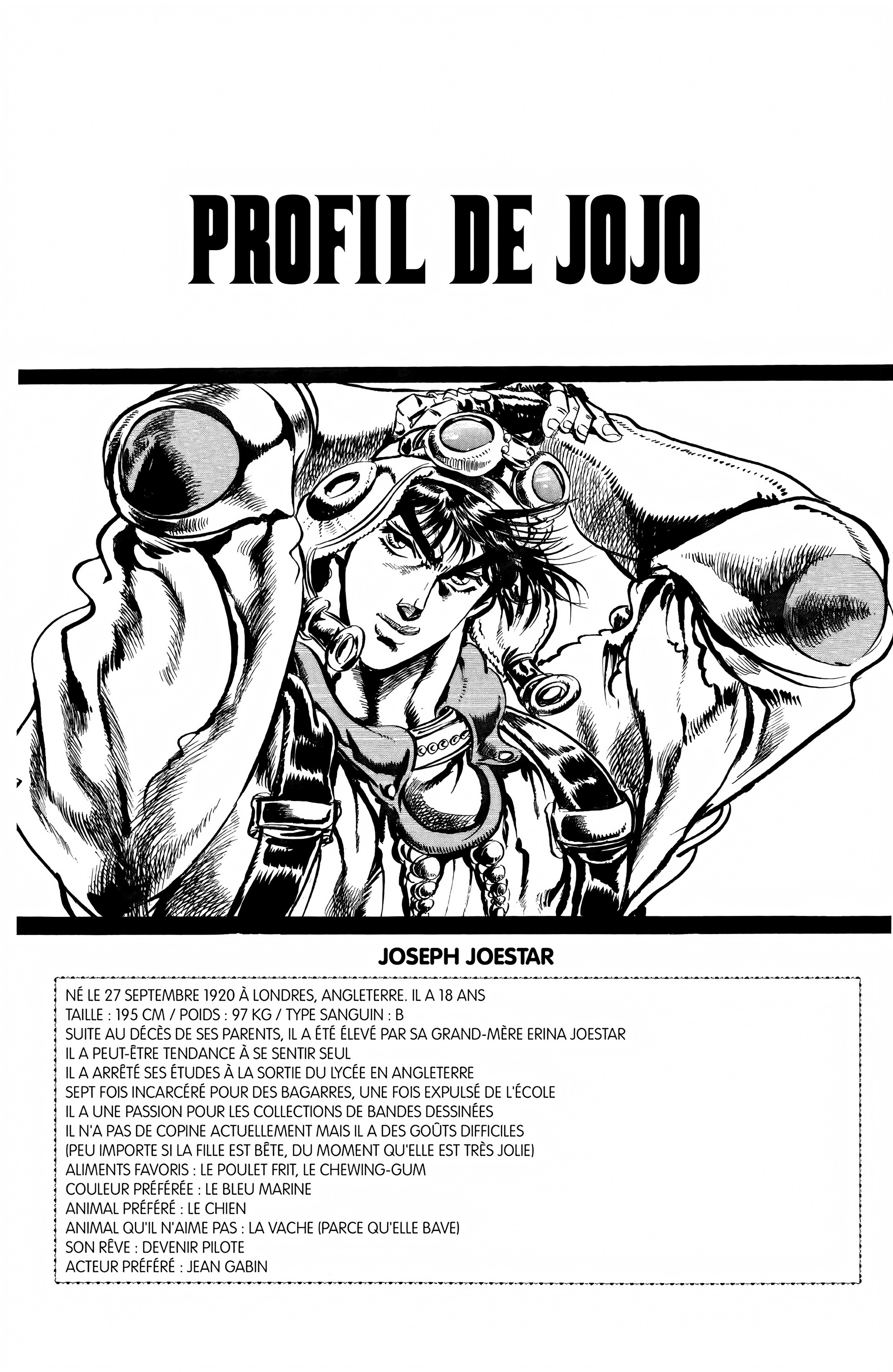 Read JoJo’s Bizarre Adventure FR Manga Online