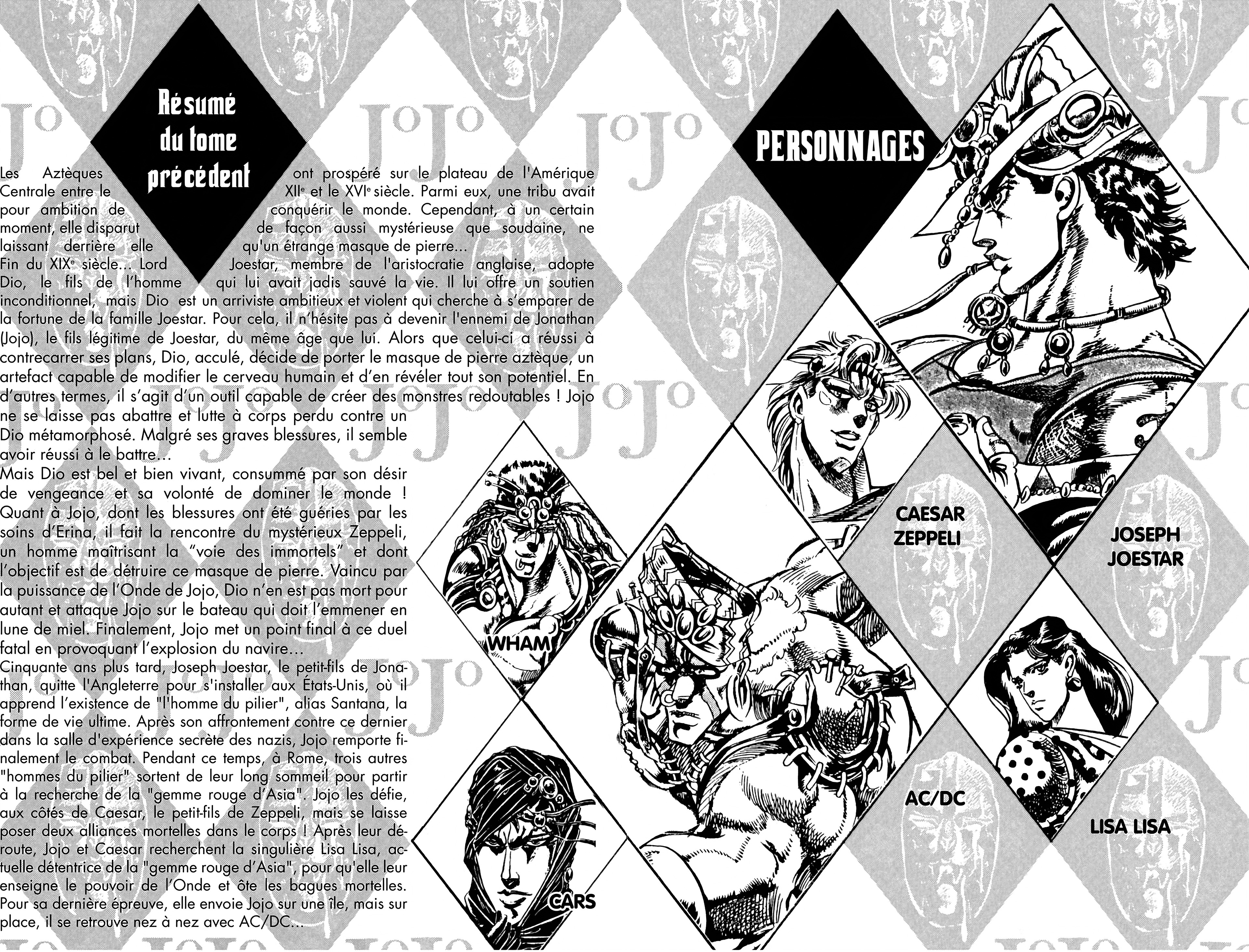 Read JoJo’s Bizarre Adventure FR Manga Online