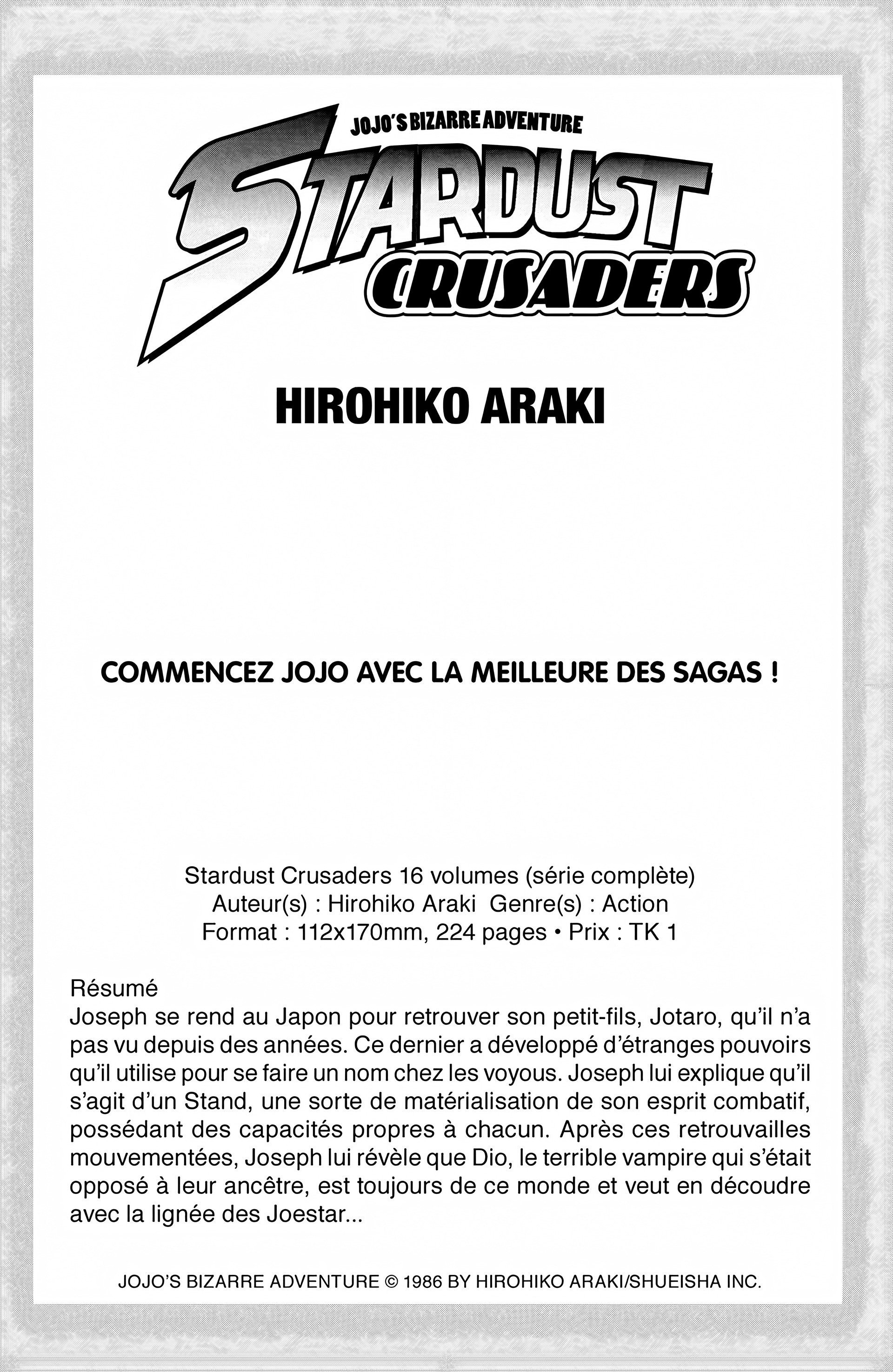 Read JoJo’s Bizarre Adventure FR Manga Online