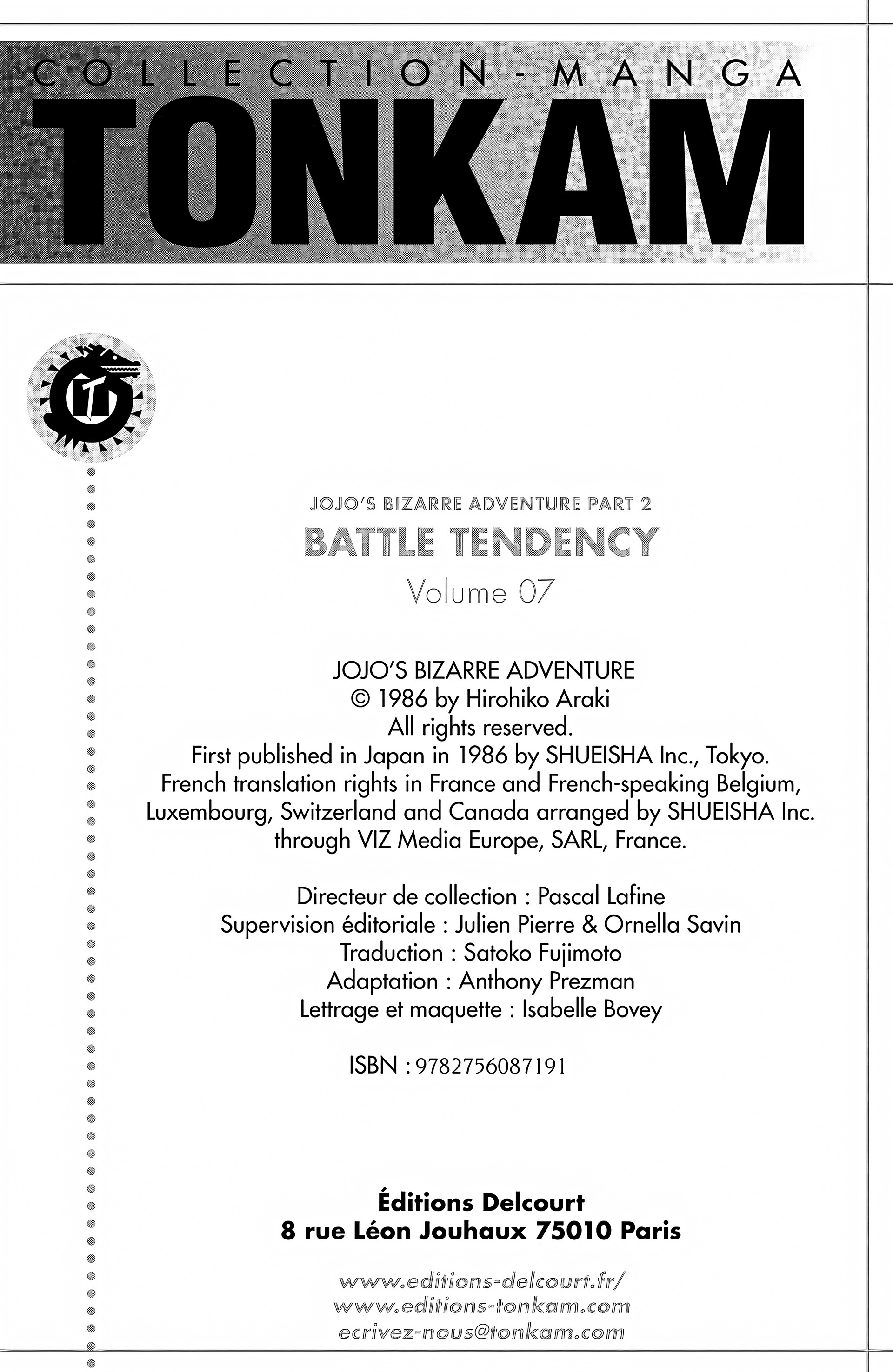 Read JoJo’s Bizarre Adventure FR Manga Online