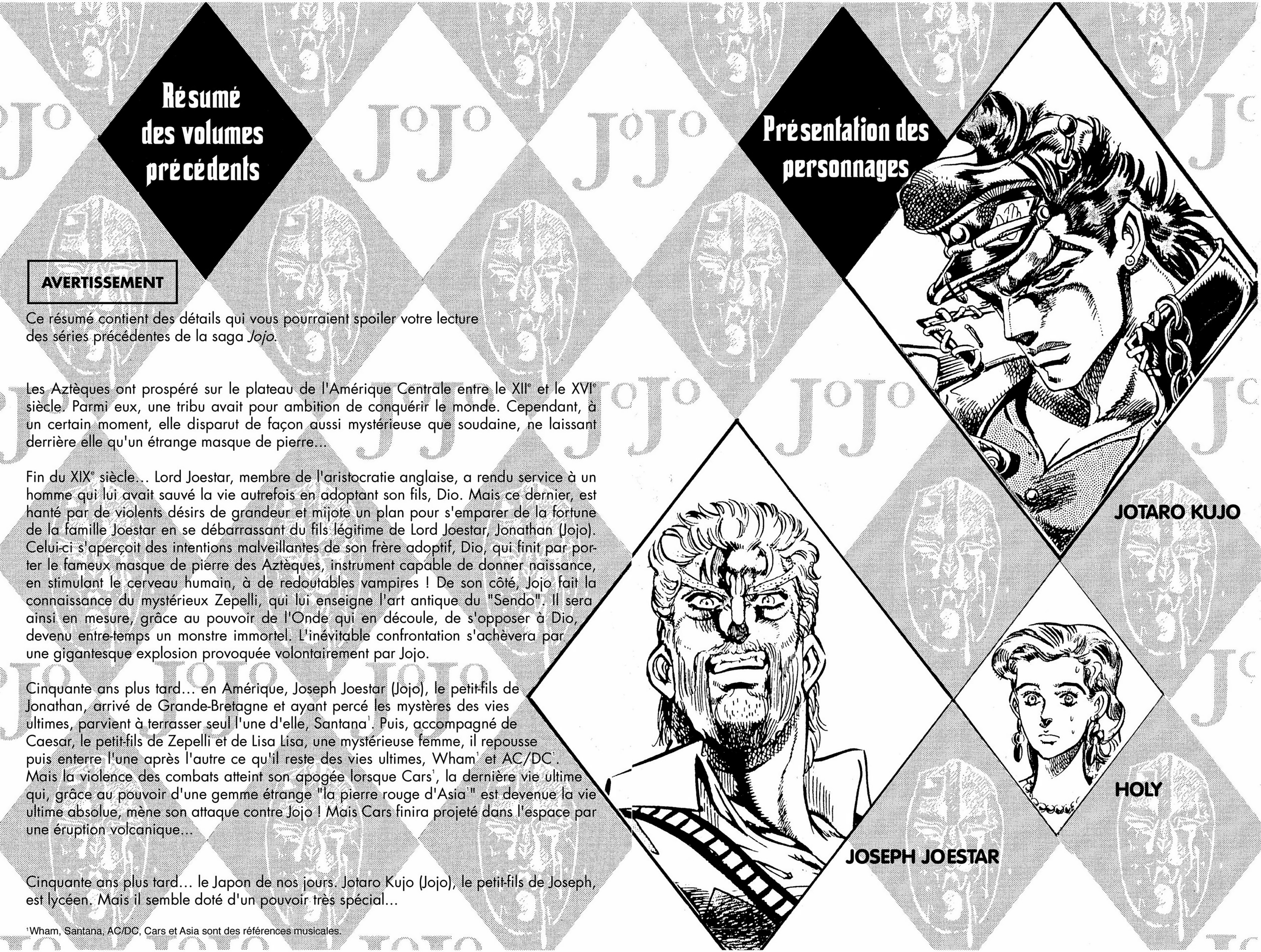 Read JoJo’s Bizarre Adventure FR Manga Online