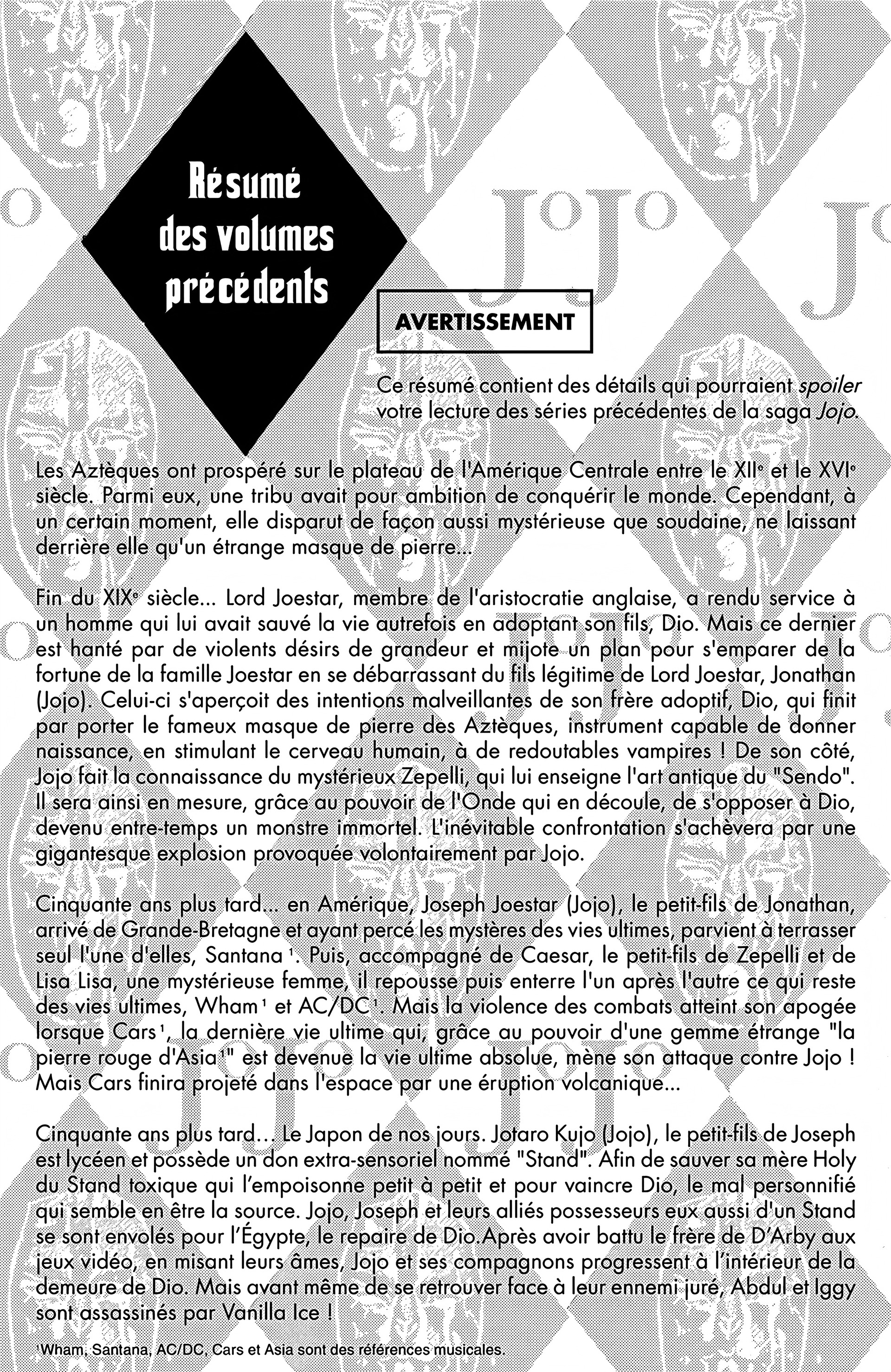 Read JoJo’s Bizarre Adventure FR Manga Online