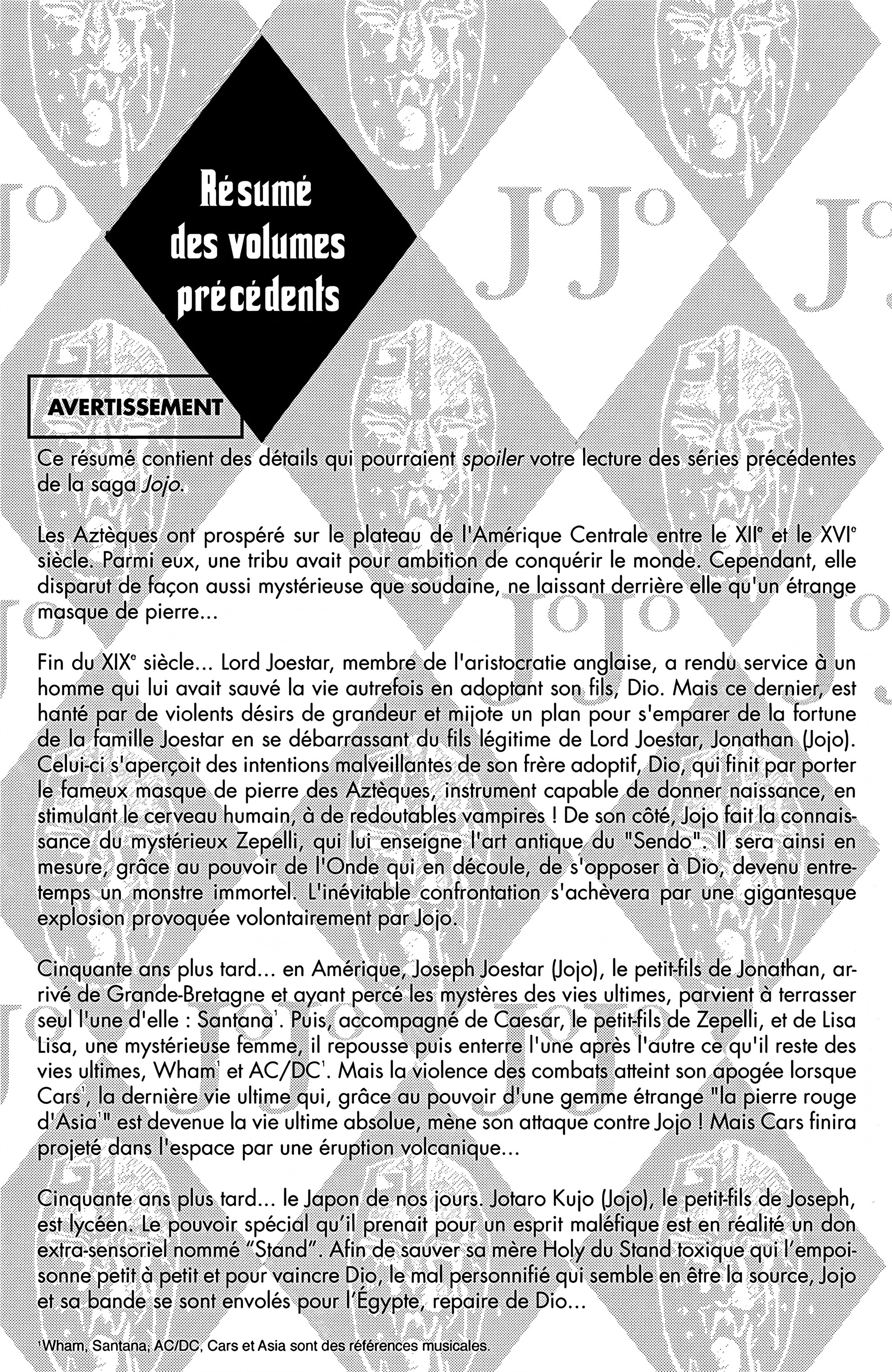 Read JoJo’s Bizarre Adventure FR Manga Online