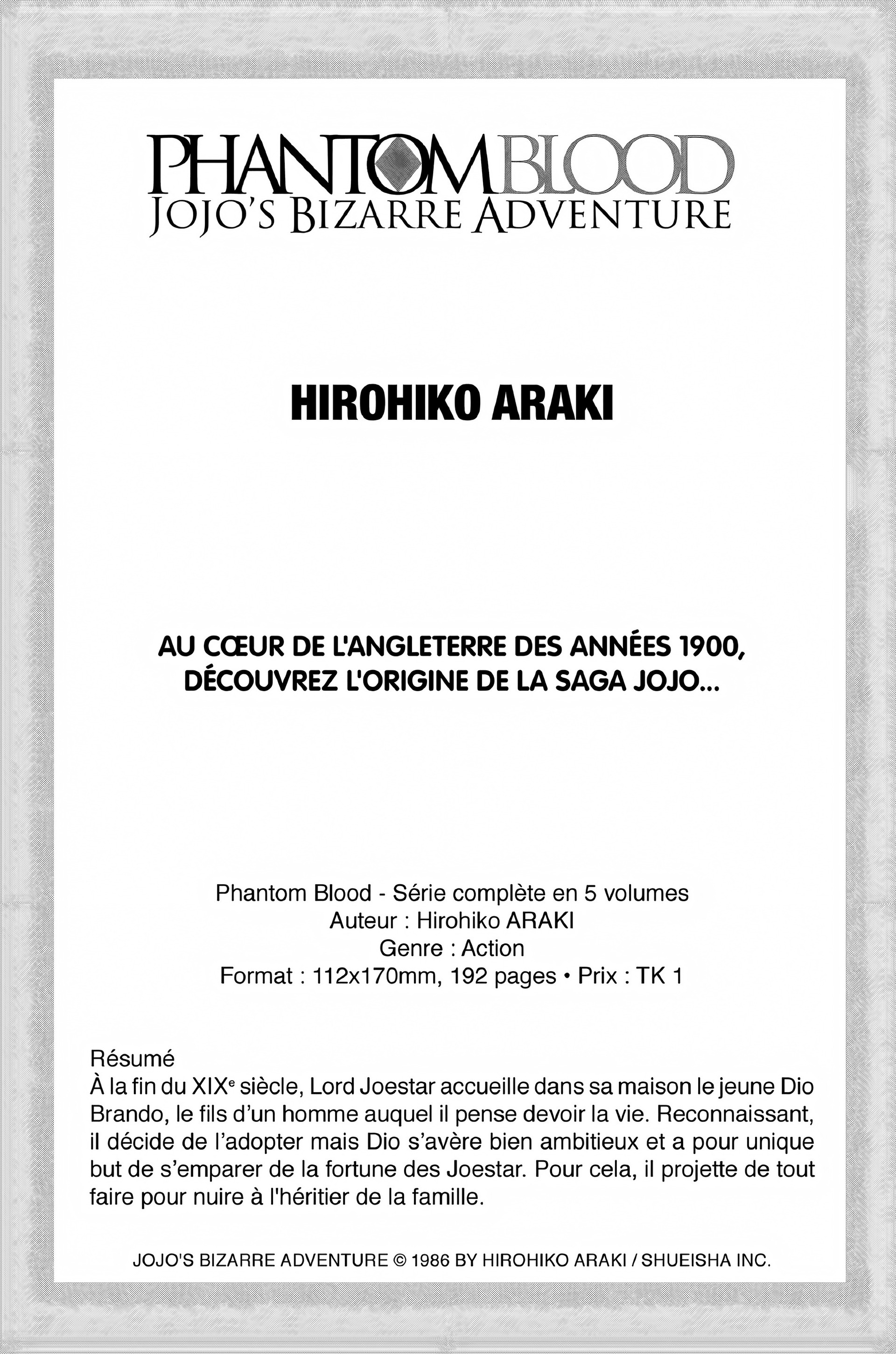 Read JoJo’s Bizarre Adventure FR Manga Online