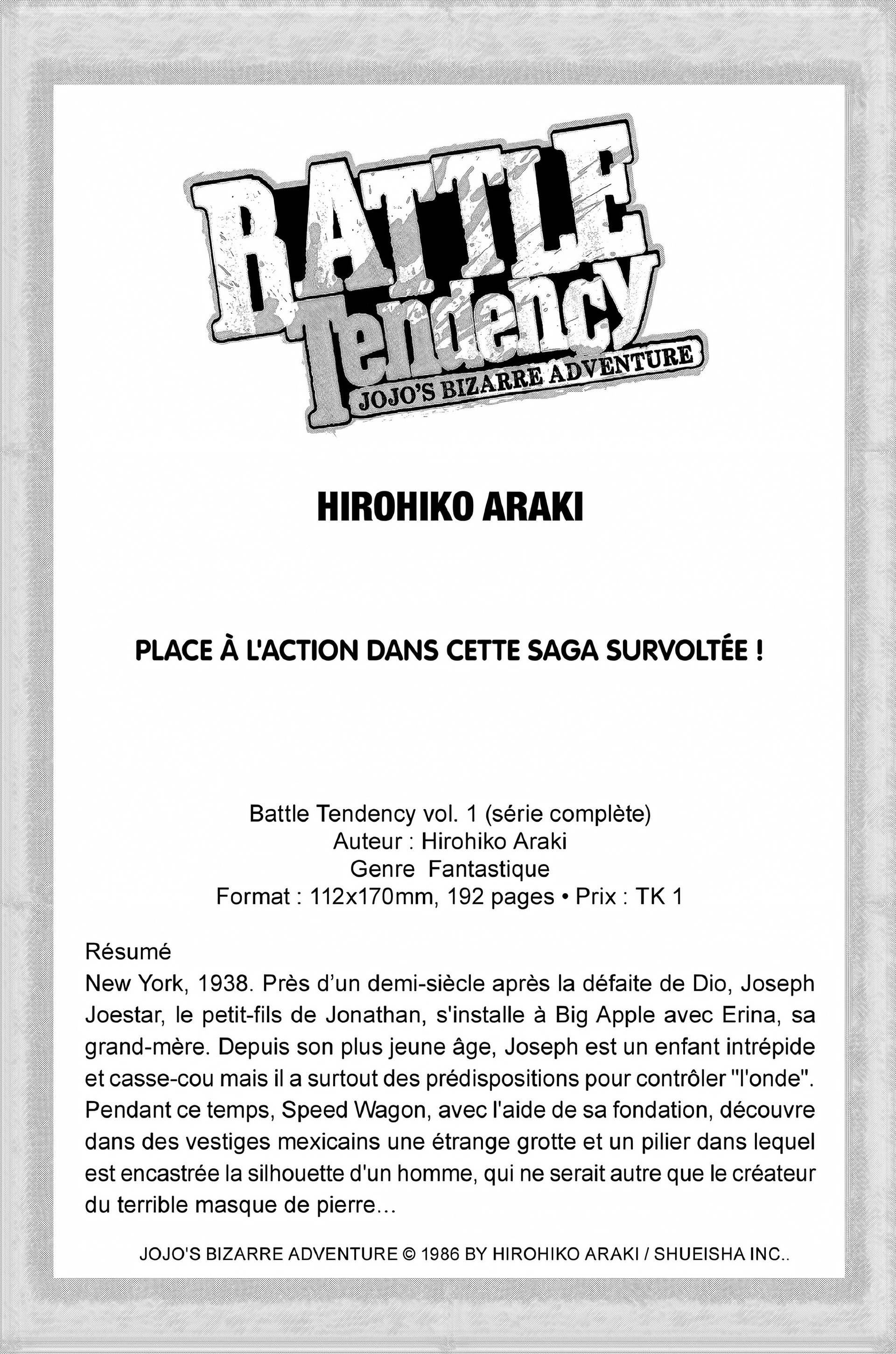 Read JoJo’s Bizarre Adventure FR Manga Online