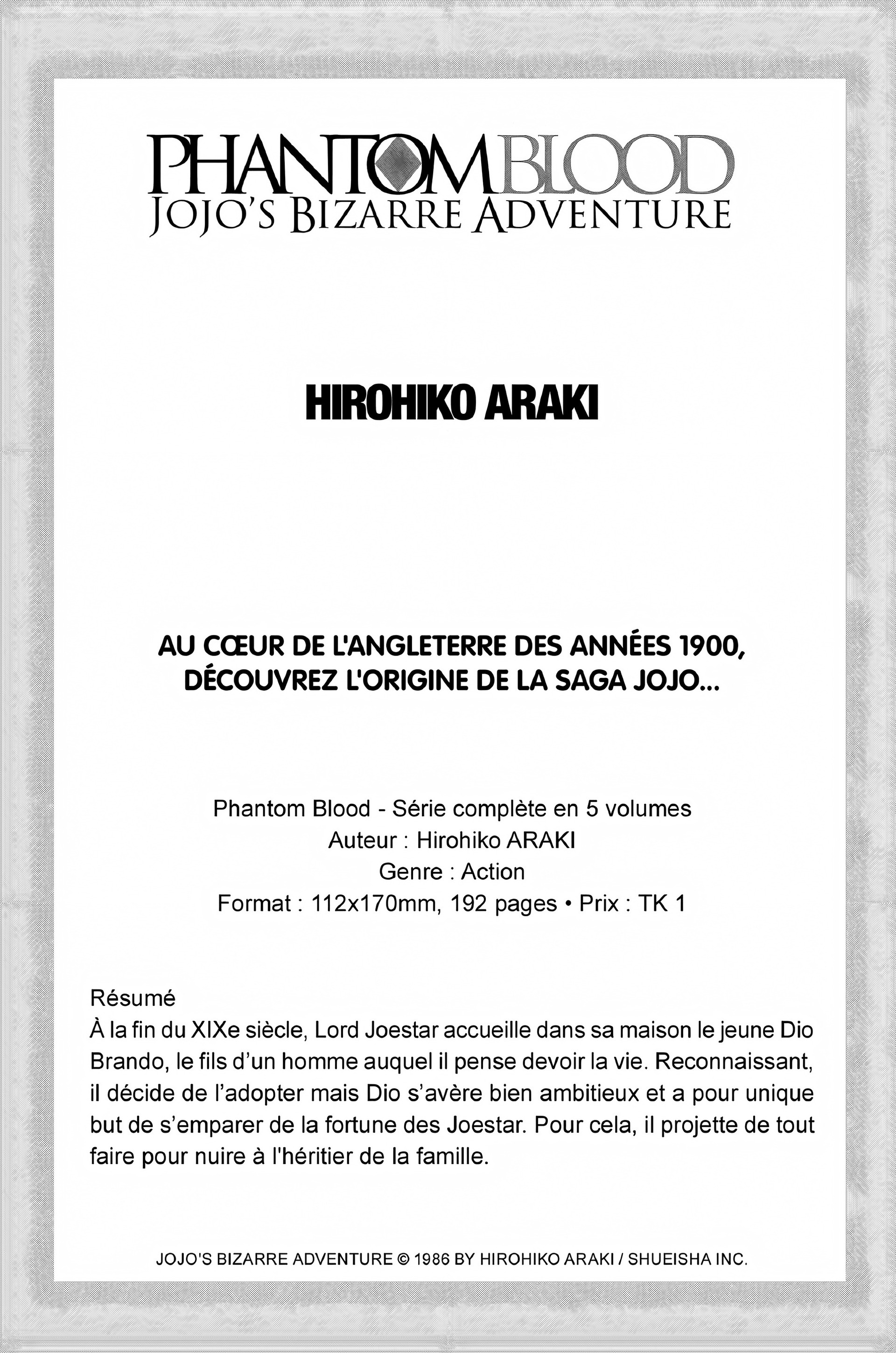 Read JoJo’s Bizarre Adventure FR Manga Online