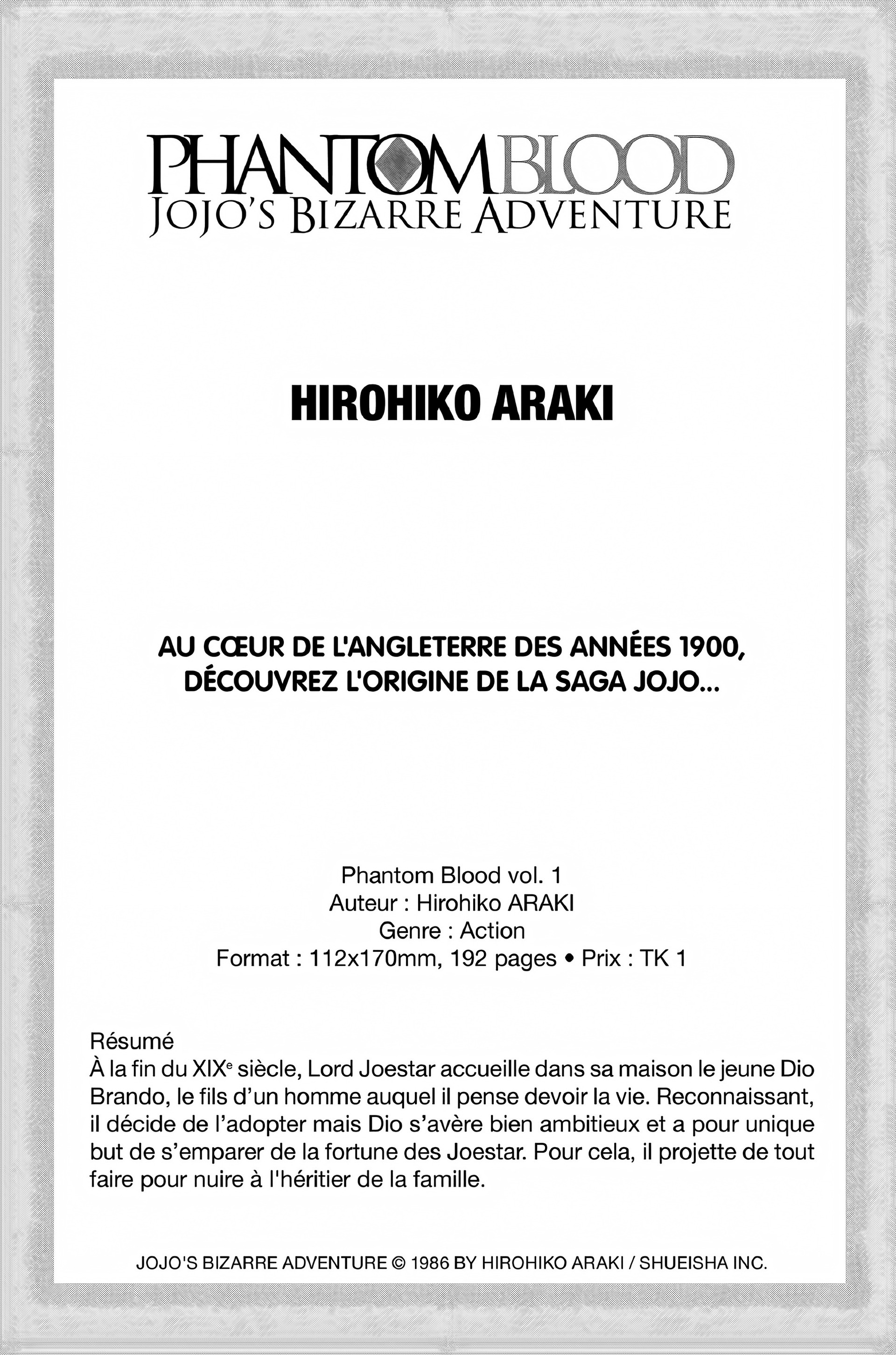 Read JoJo’s Bizarre Adventure FR Manga Online