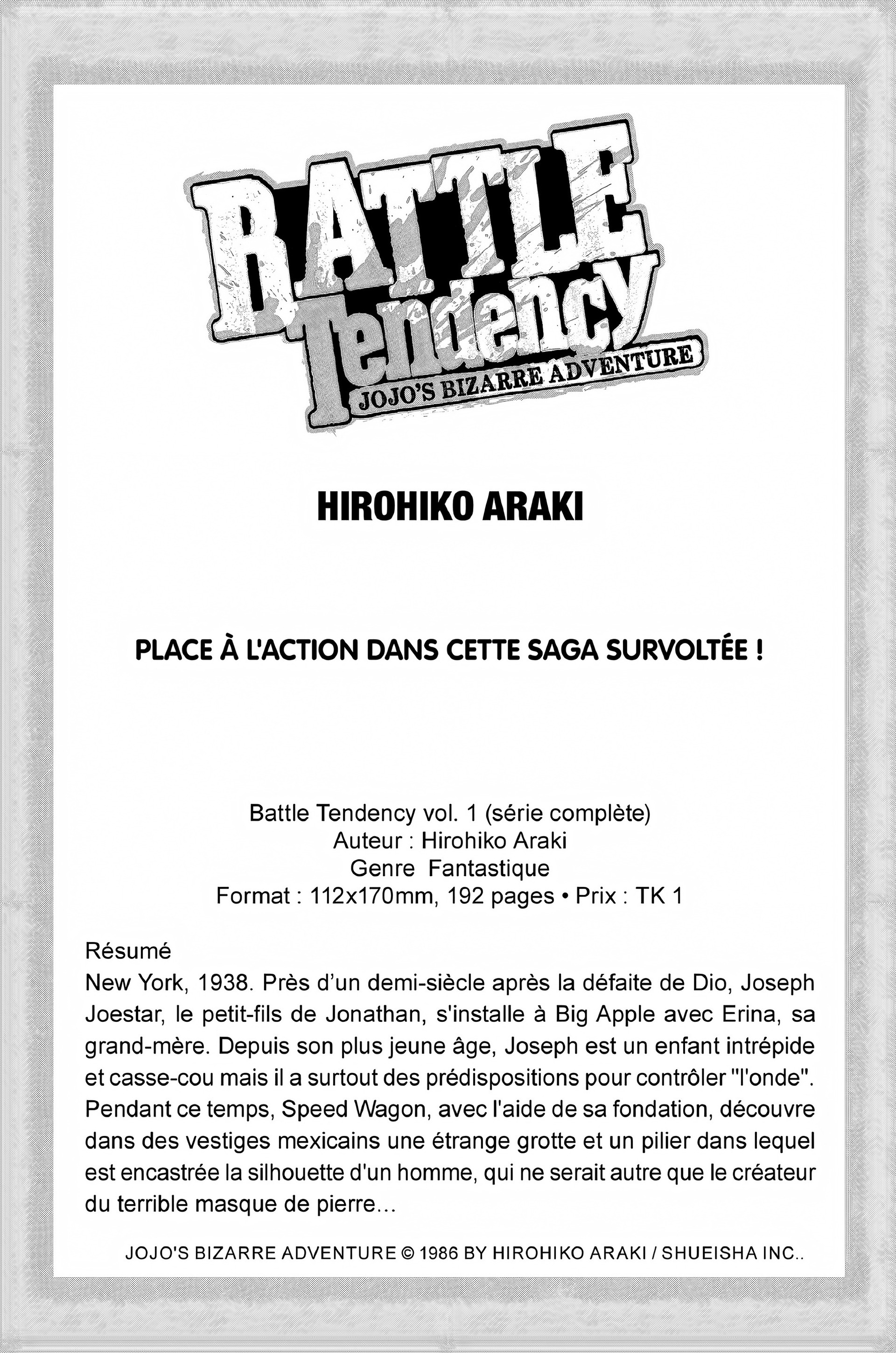 Read JoJo’s Bizarre Adventure FR Manga Online