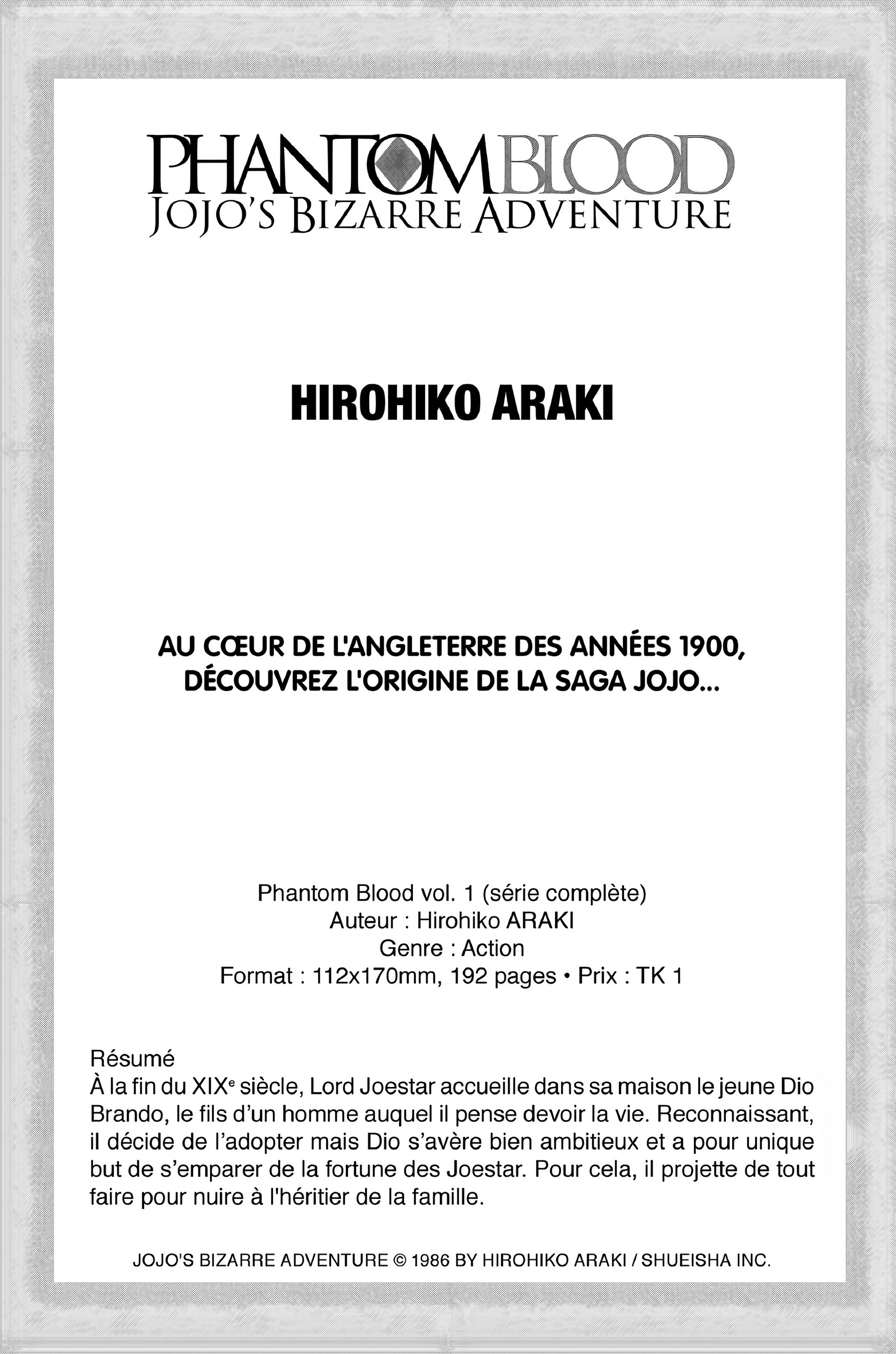 Read JoJo’s Bizarre Adventure FR Manga Online