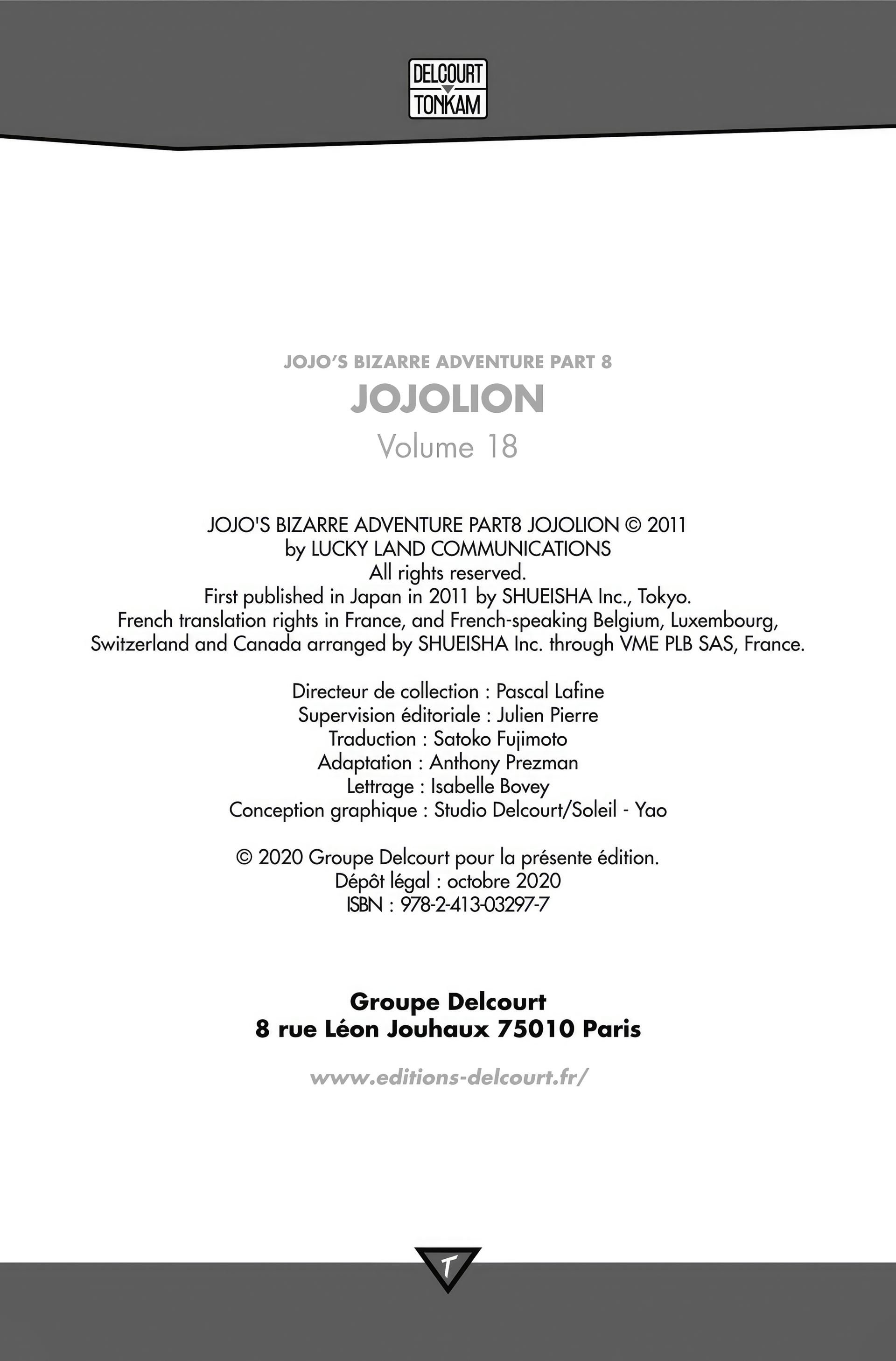 Read JoJo’s Bizarre Adventure FR Manga Online