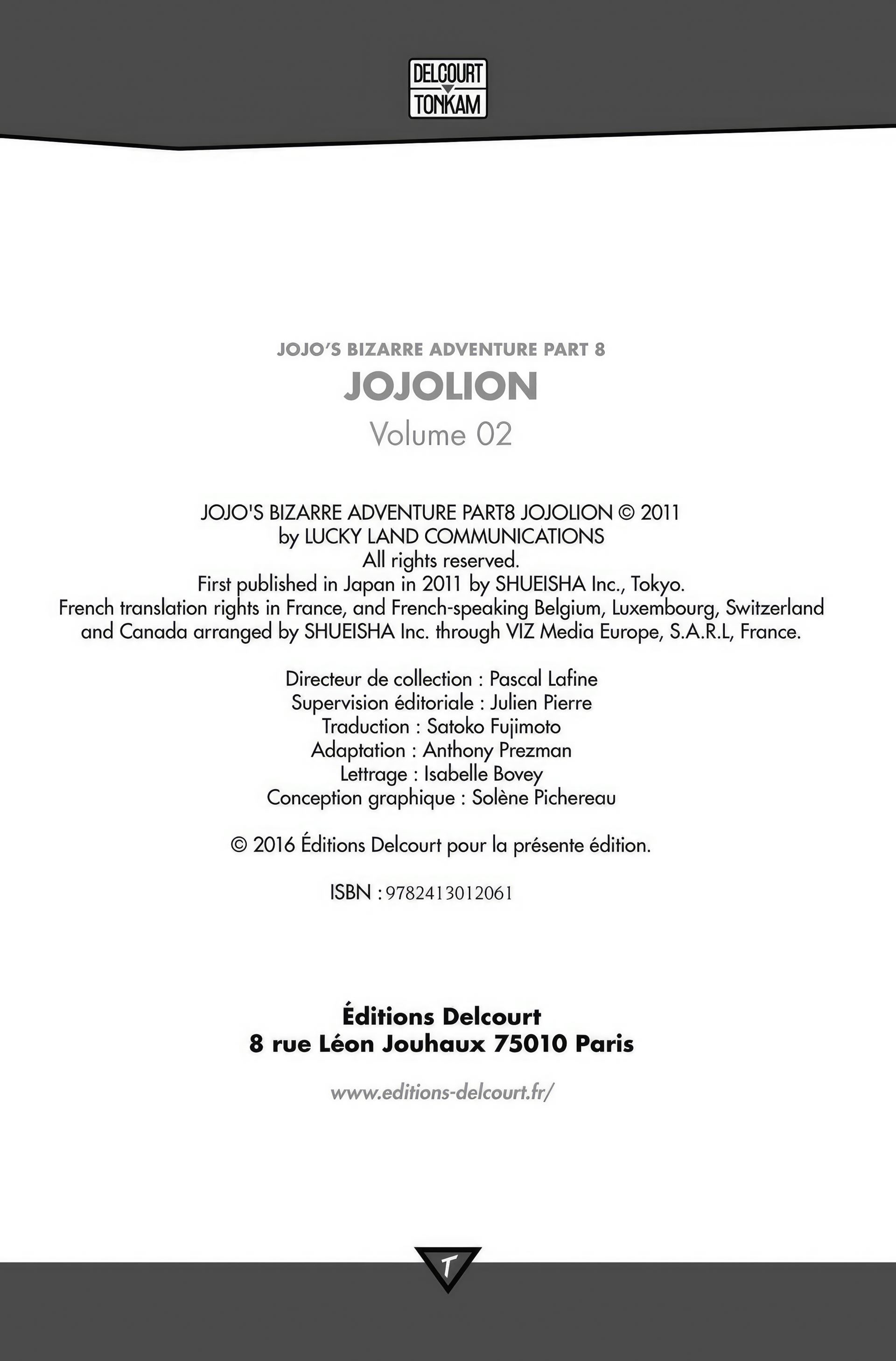 Read JoJo’s Bizarre Adventure FR Manga Online