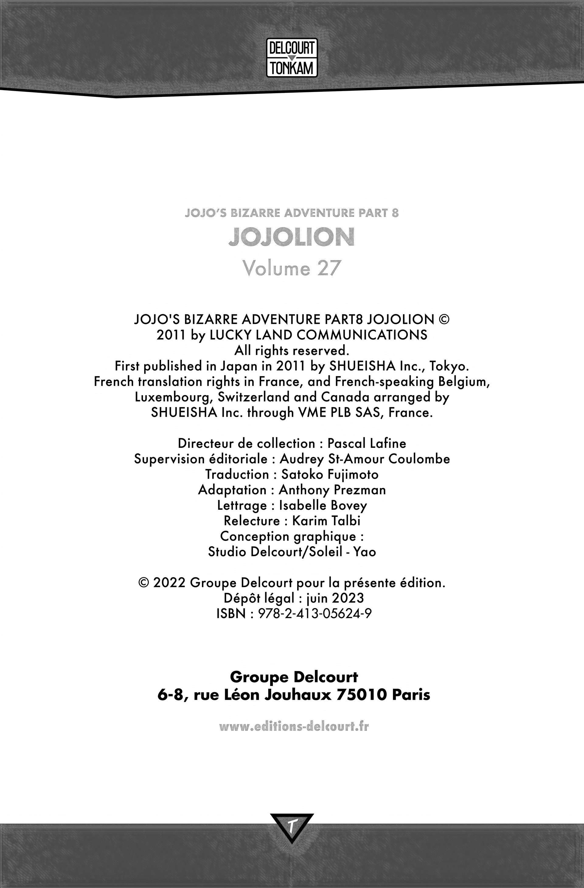 Read JoJo’s Bizarre Adventure FR Manga Online