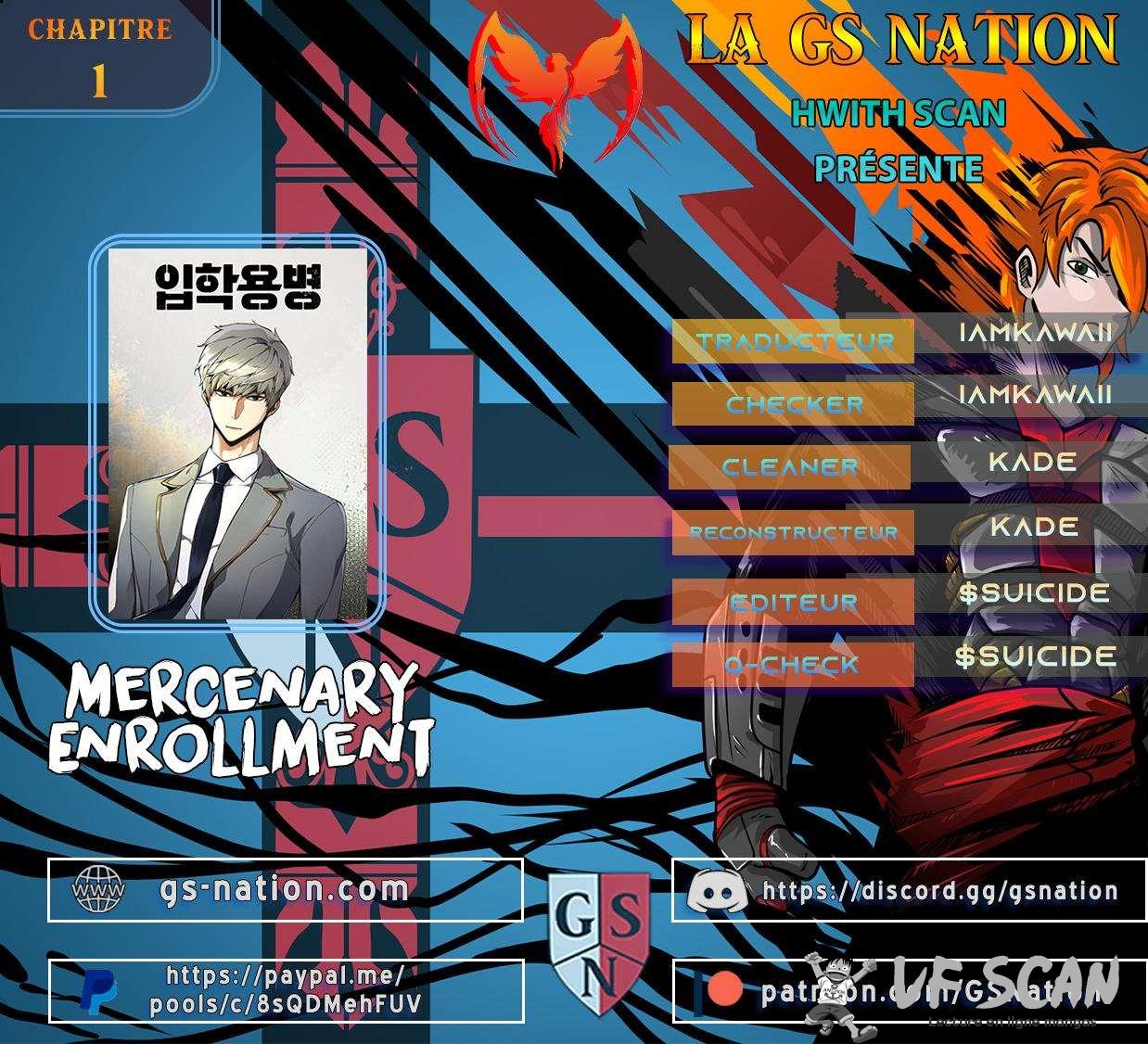 Read Mercenary Enrollment FR Manga Online
