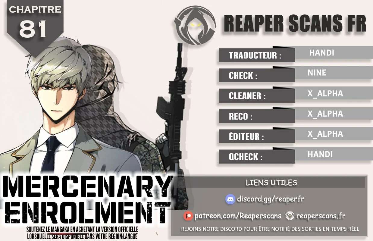 Read Mercenary Enrollment FR Manga Online
