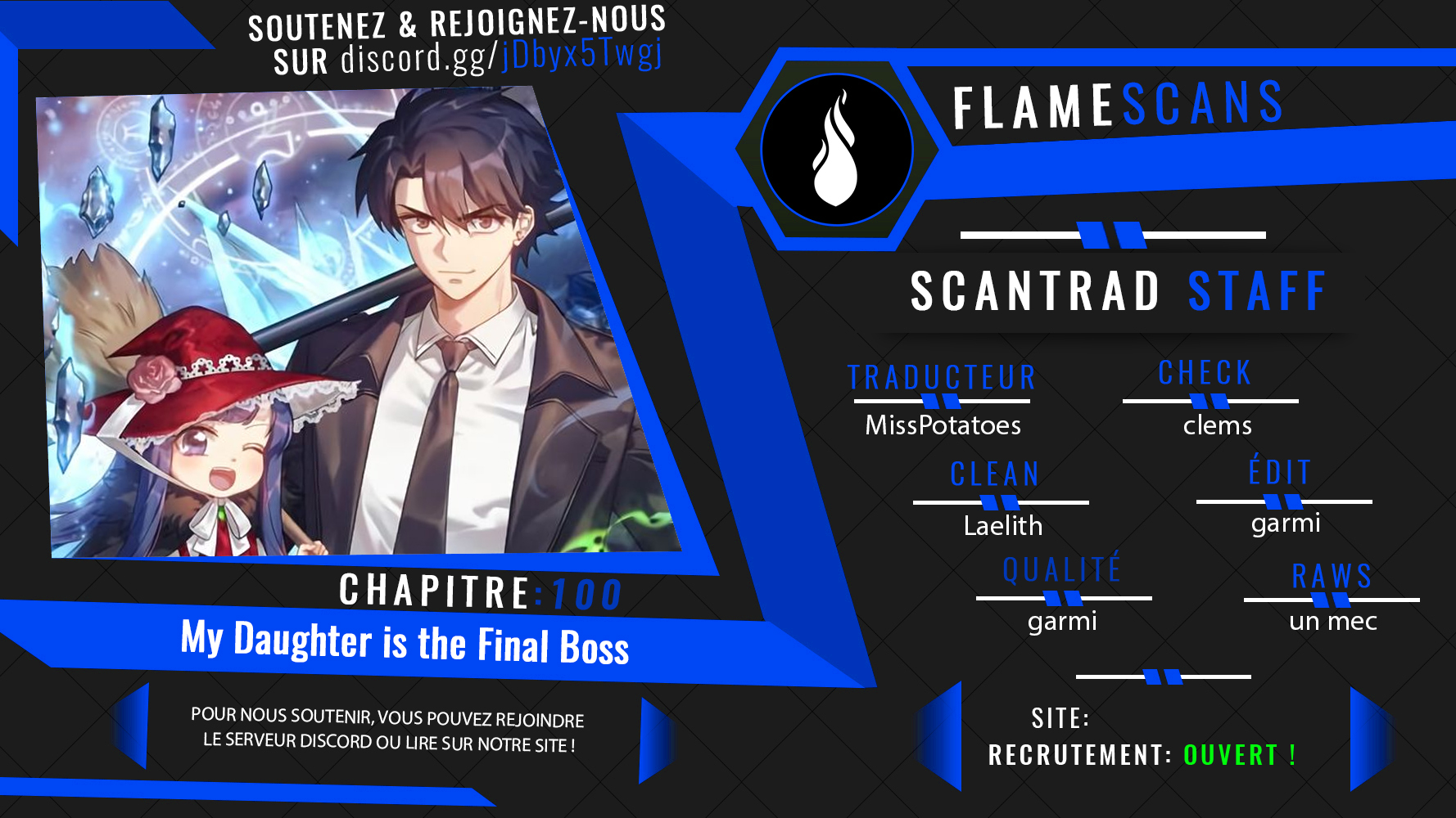 Read My Daughter is the Final Boss FR Manga Online
