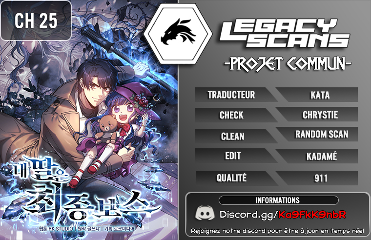 Read My Daughter is the Final Boss FR Manga Online