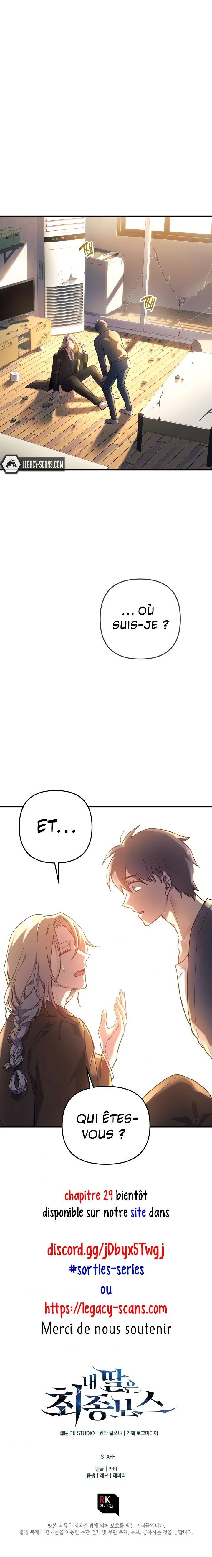 Read My Daughter is the Final Boss FR Manga Online