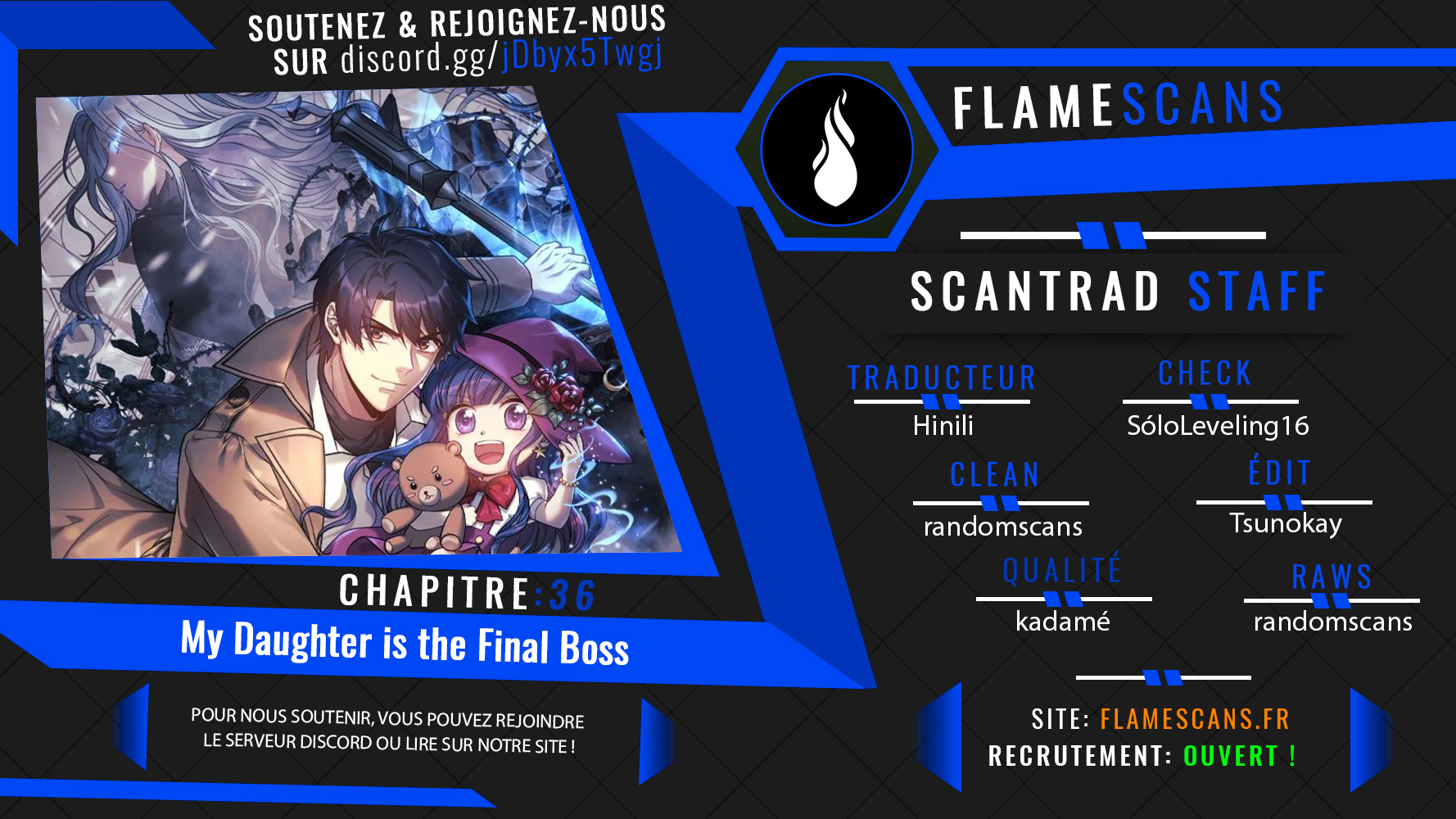 Read My Daughter is the Final Boss FR Manga Online