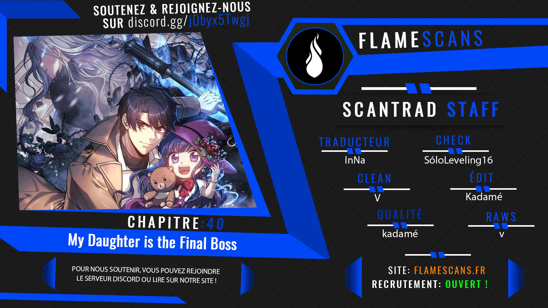 Read My Daughter is the Final Boss FR Manga Online