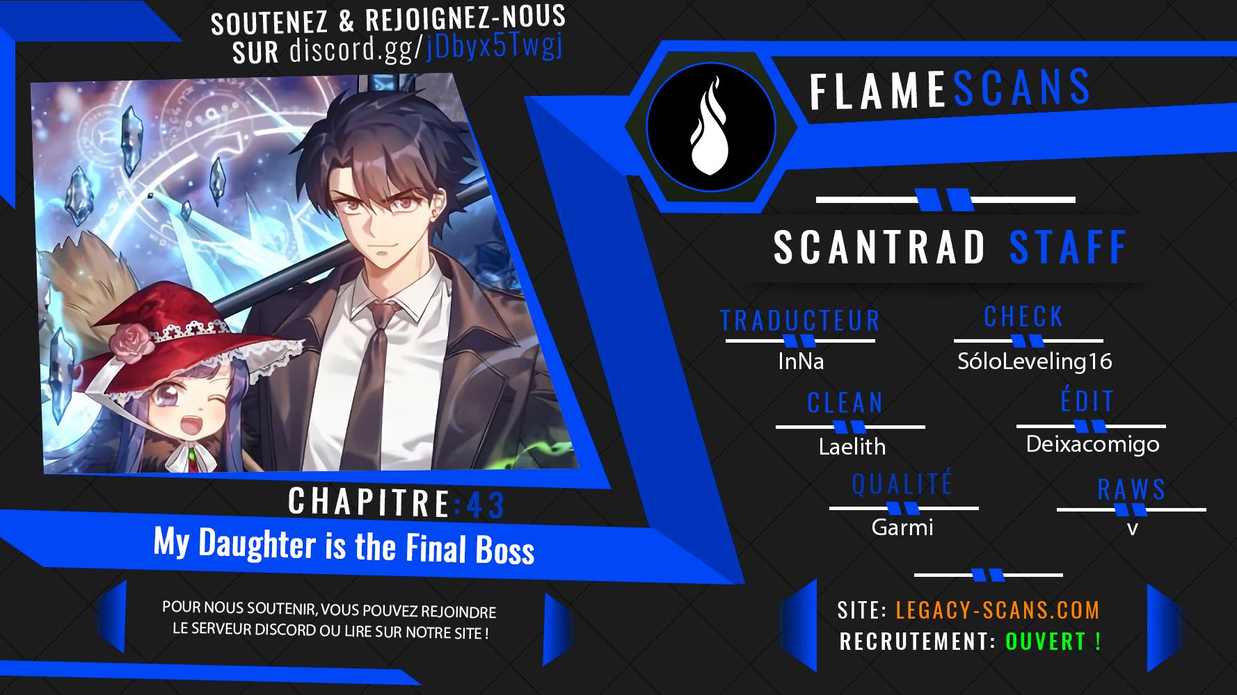 Read My Daughter is the Final Boss FR Manga Online