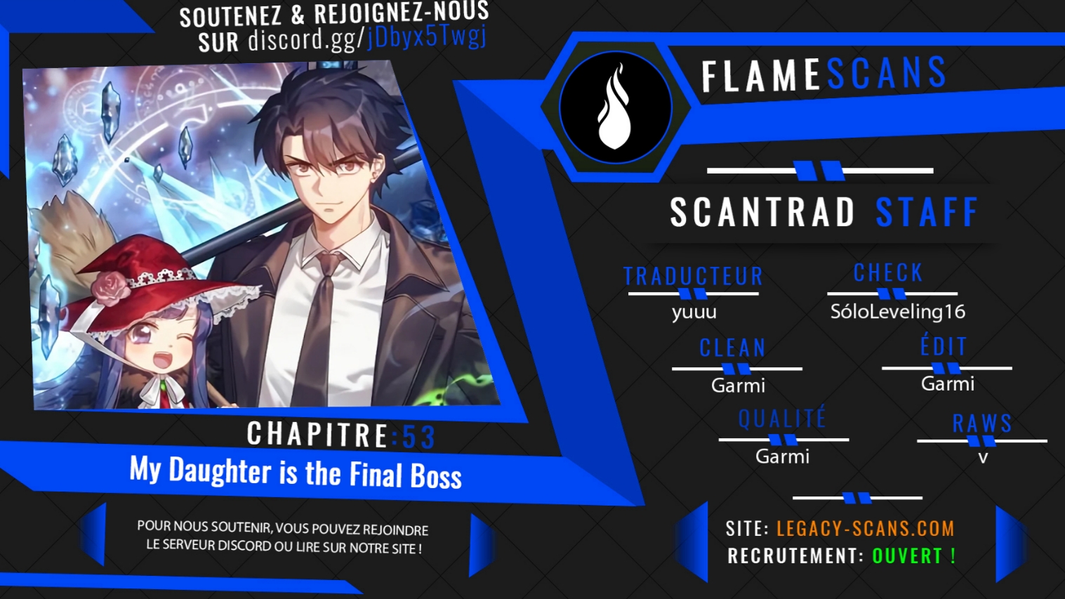 Read My Daughter is the Final Boss FR Manga Online