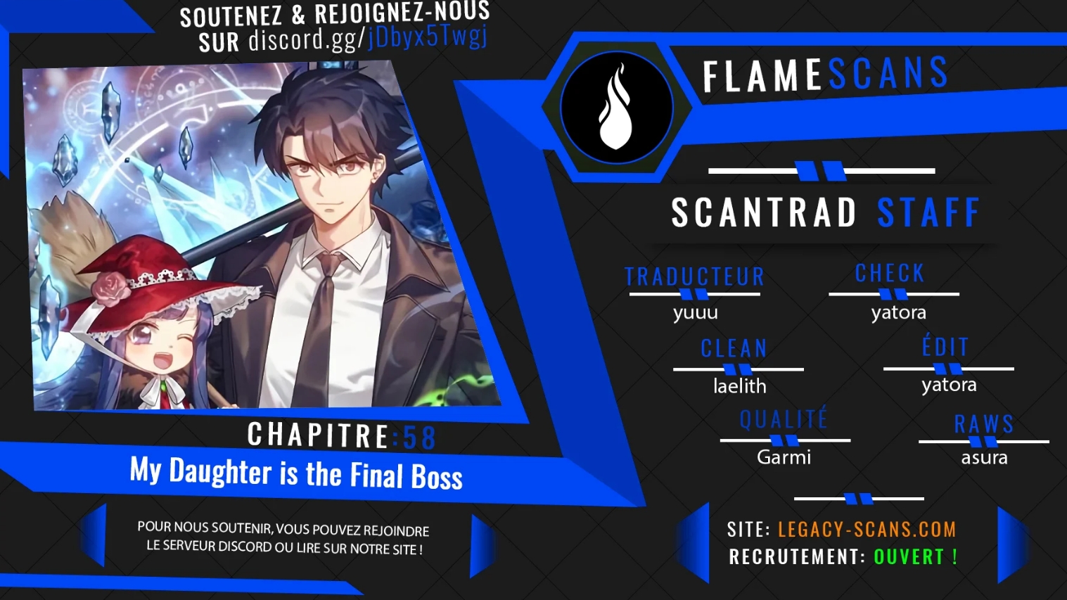 Read My Daughter is the Final Boss FR Manga Online