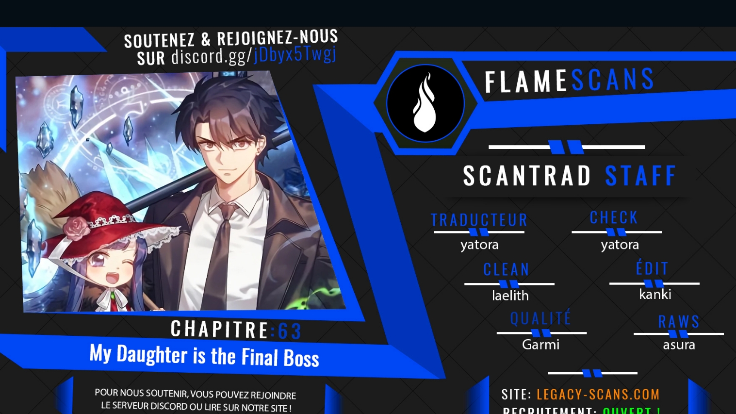 Read My Daughter is the Final Boss FR Manga Online