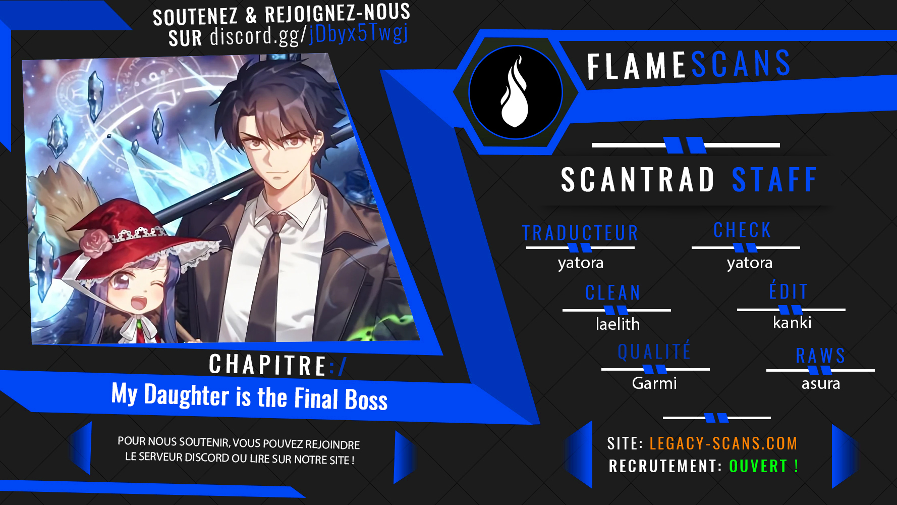 Read My Daughter is the Final Boss FR Manga Online
