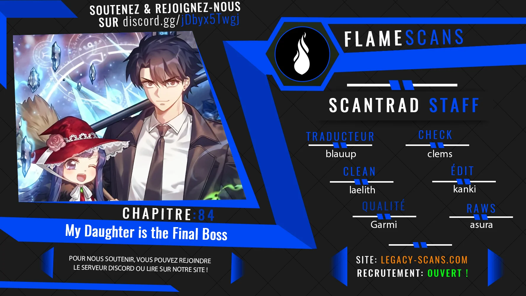 Read My Daughter is the Final Boss FR Manga Online