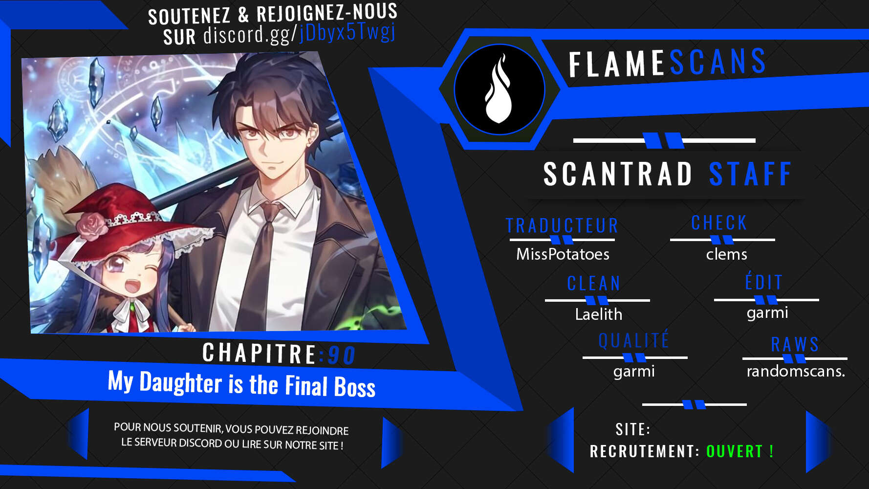 Read My Daughter is the Final Boss FR Manga Online