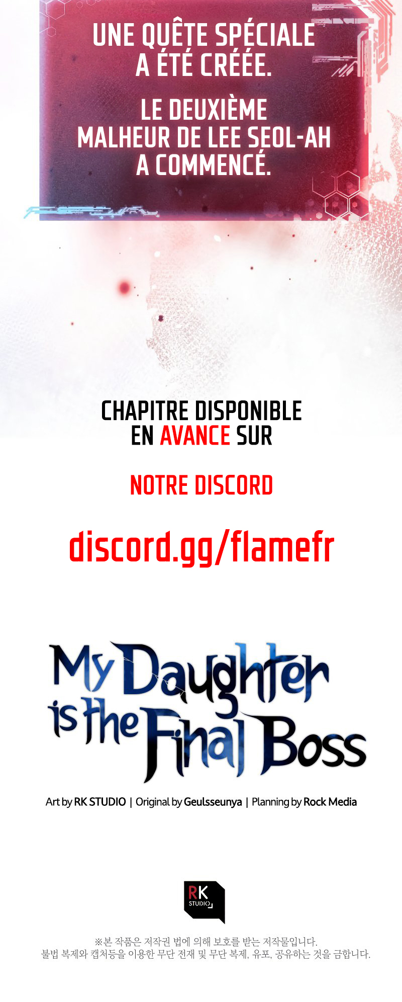Read My Daughter is the Final Boss FR Manga Online