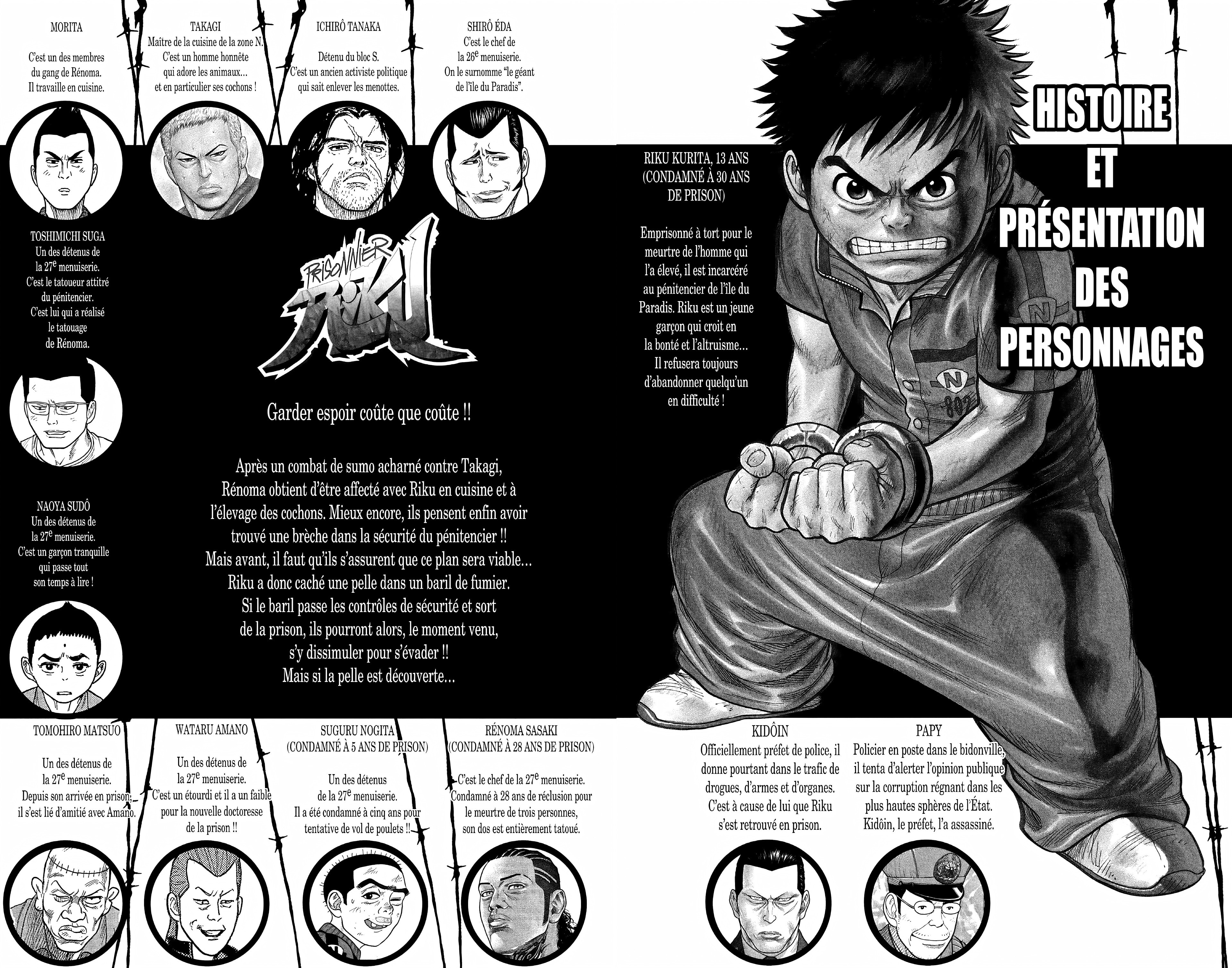 Read Prisonnier Riku FR Manga Online
