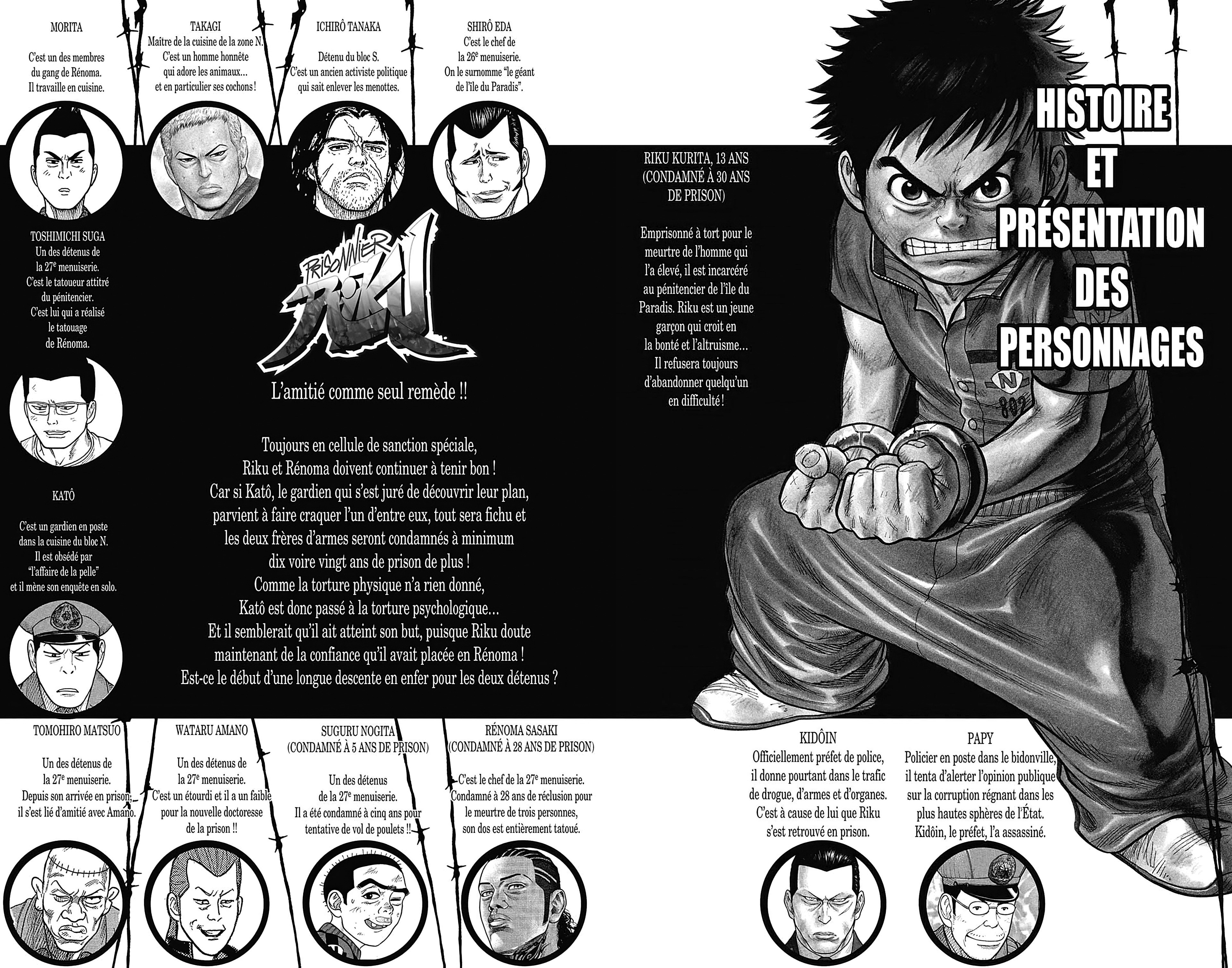 Read Prisonnier Riku FR Manga Online