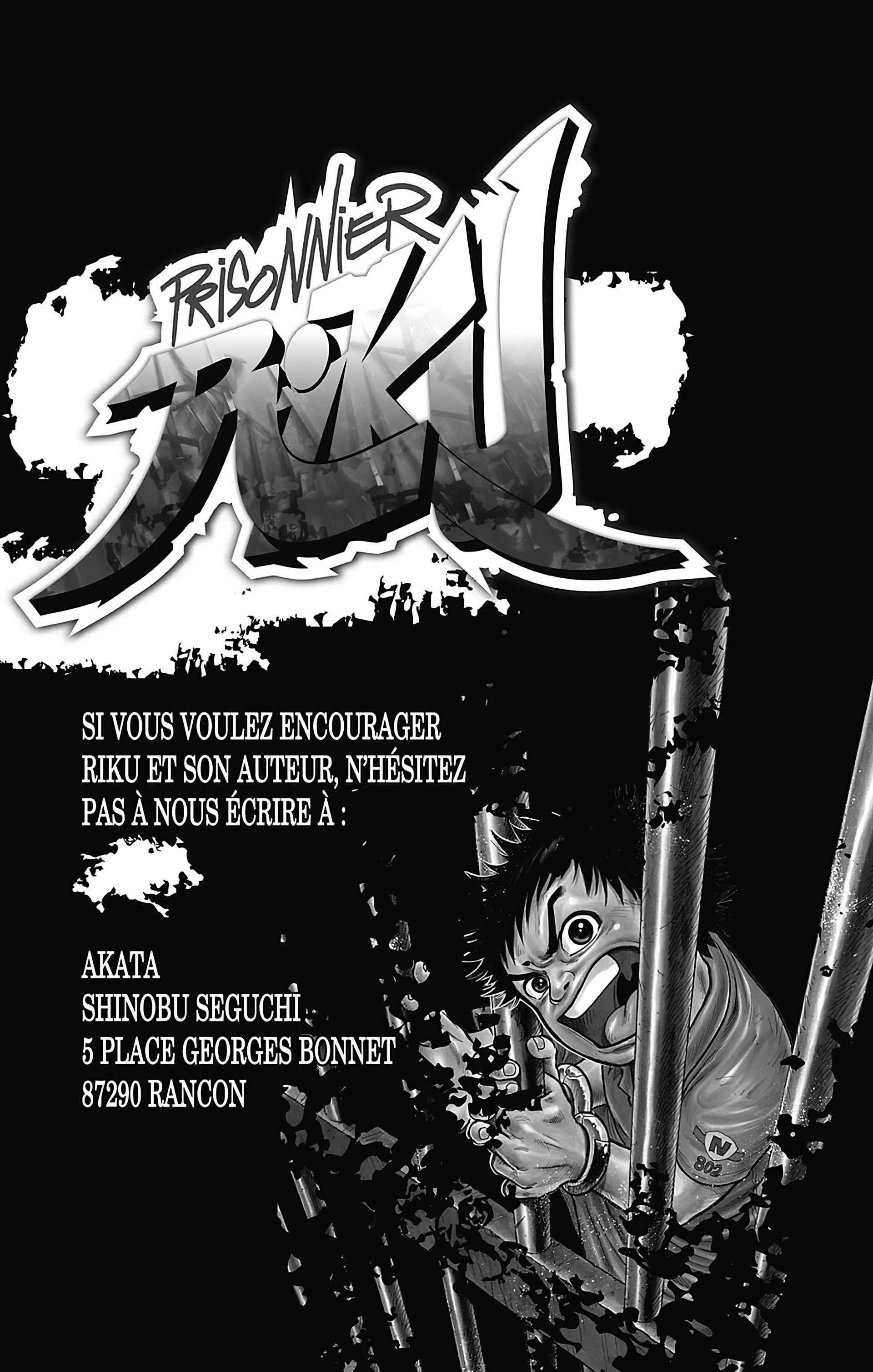 Read Prisonnier Riku FR Manga Online