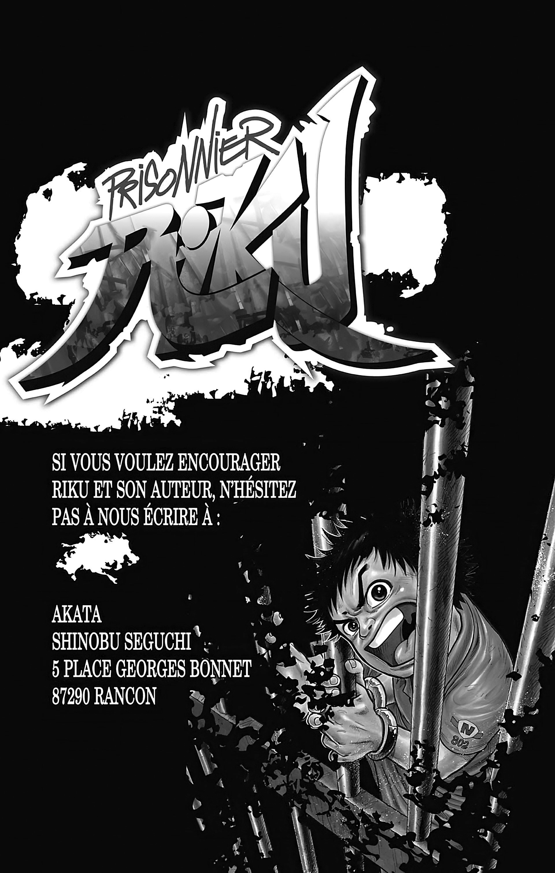 Read Prisonnier Riku FR Manga Online