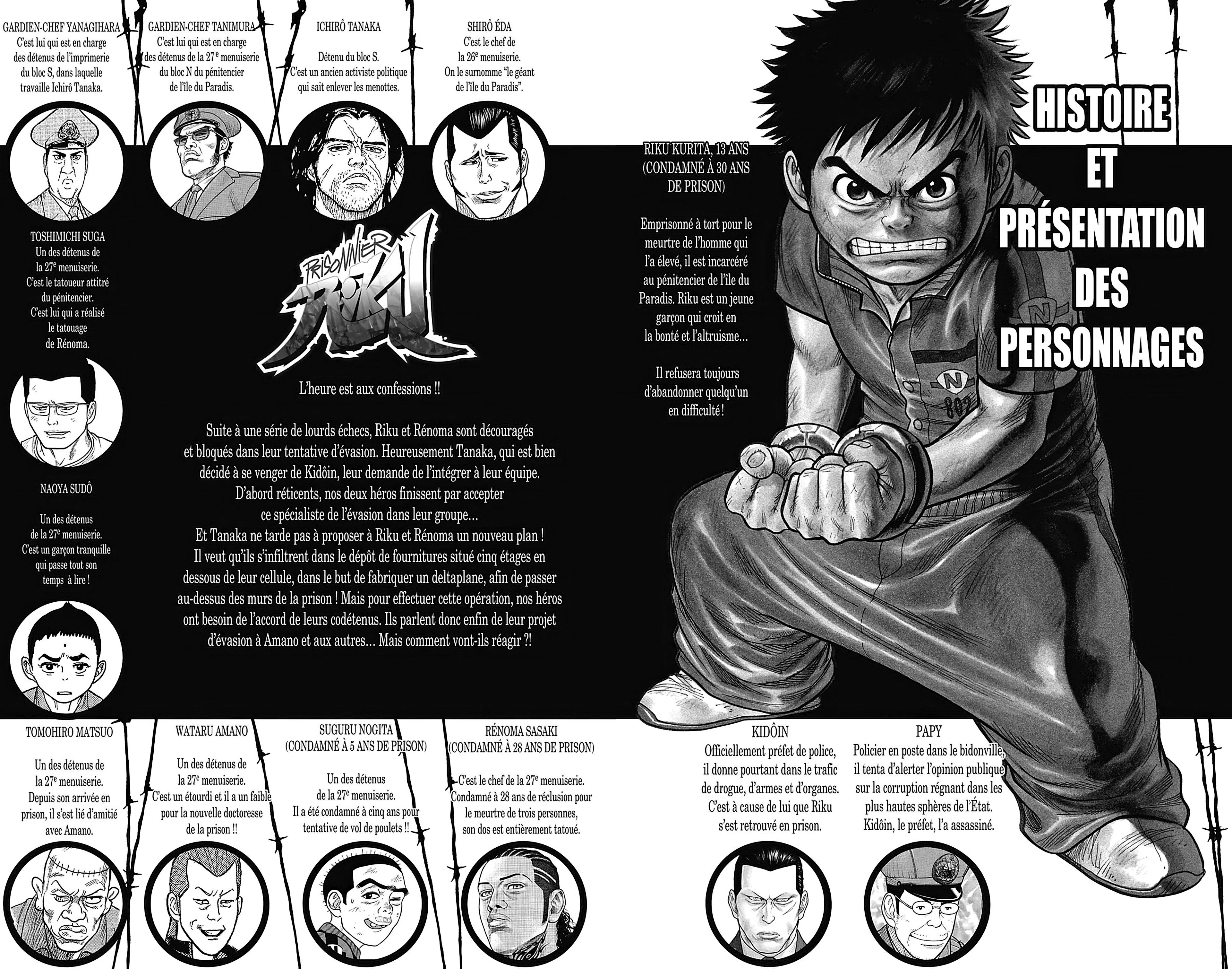 Read Prisonnier Riku FR Manga Online