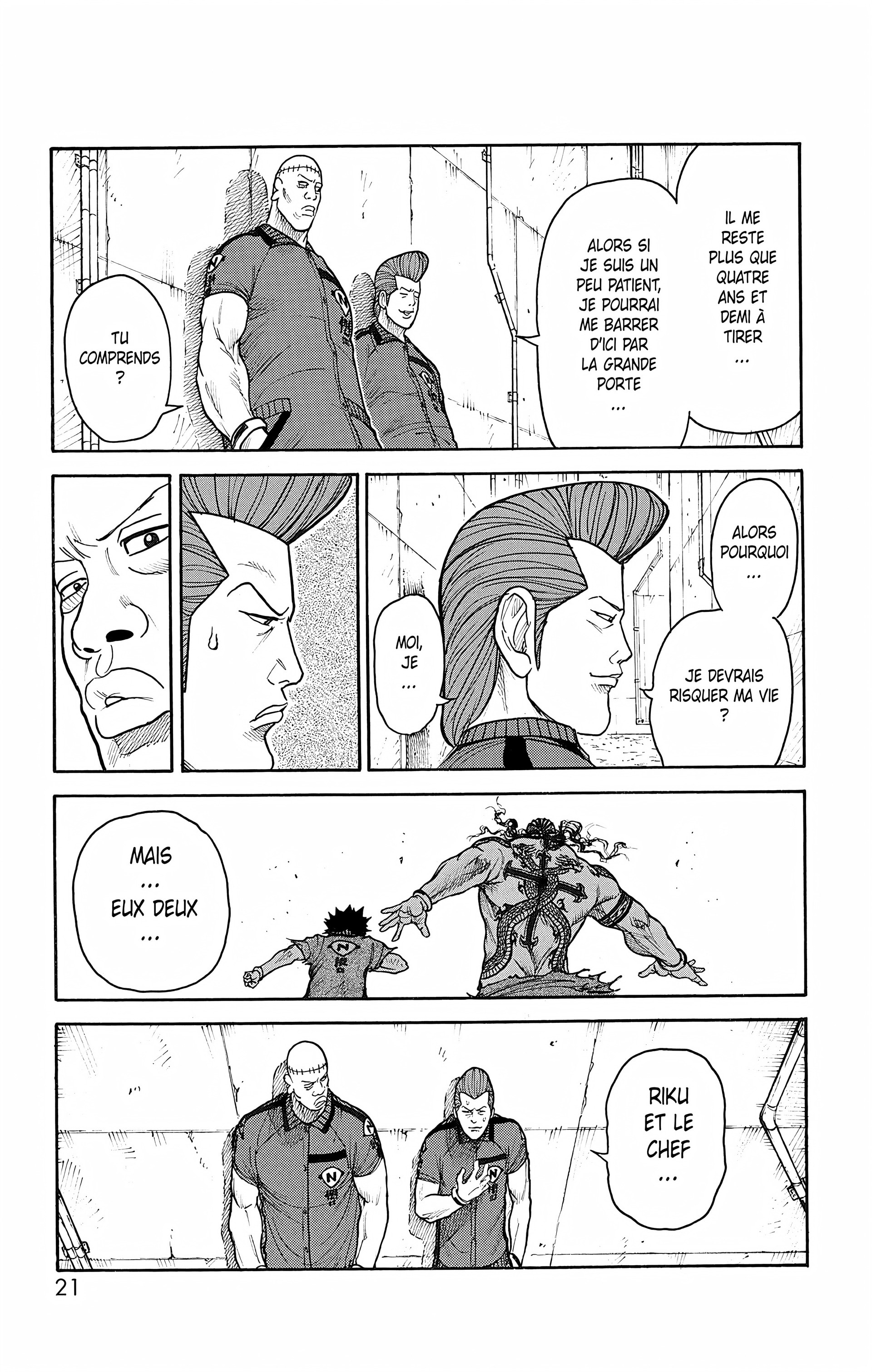 Read Prisonnier Riku FR Manga Online