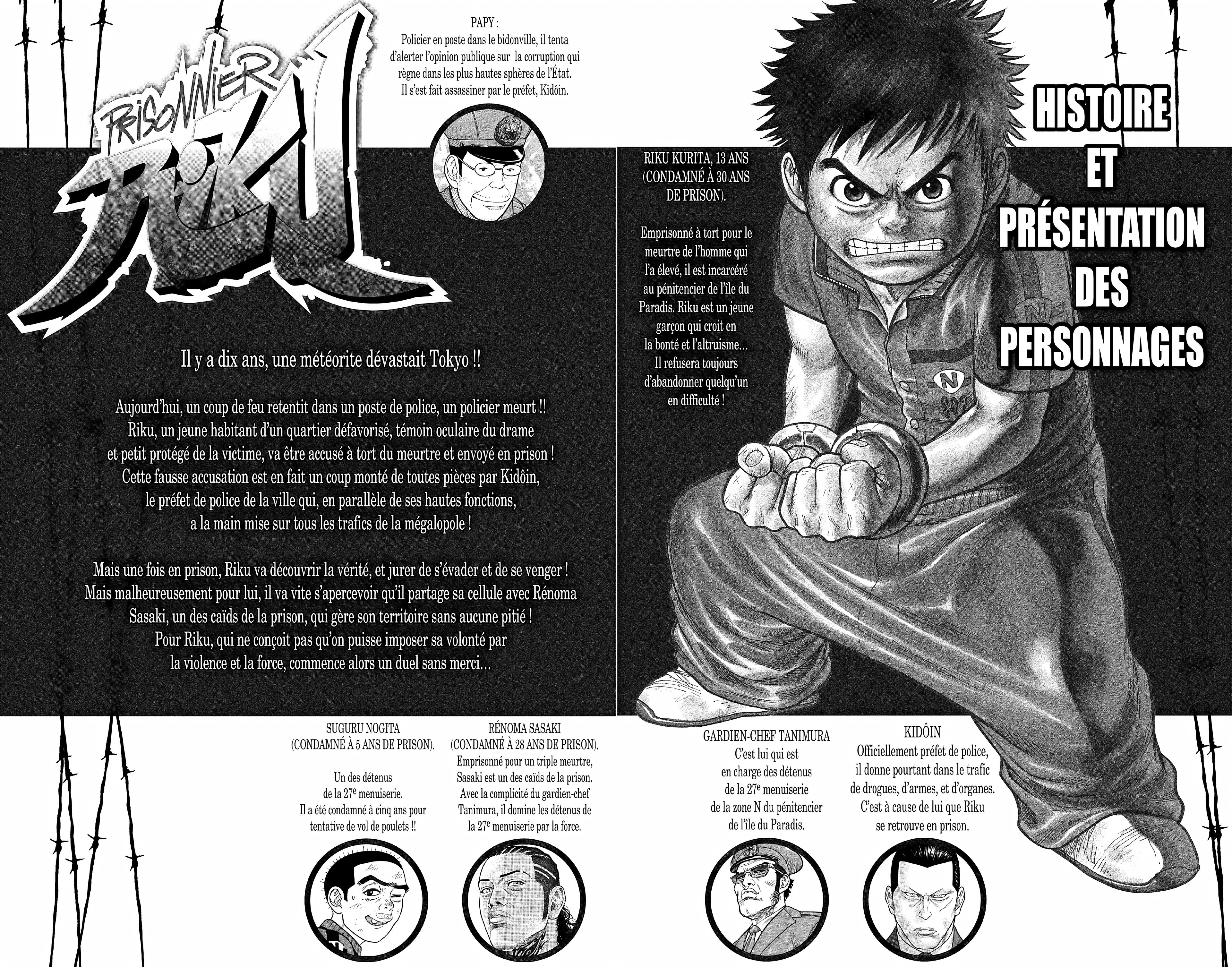 Read Prisonnier Riku FR Manga Online