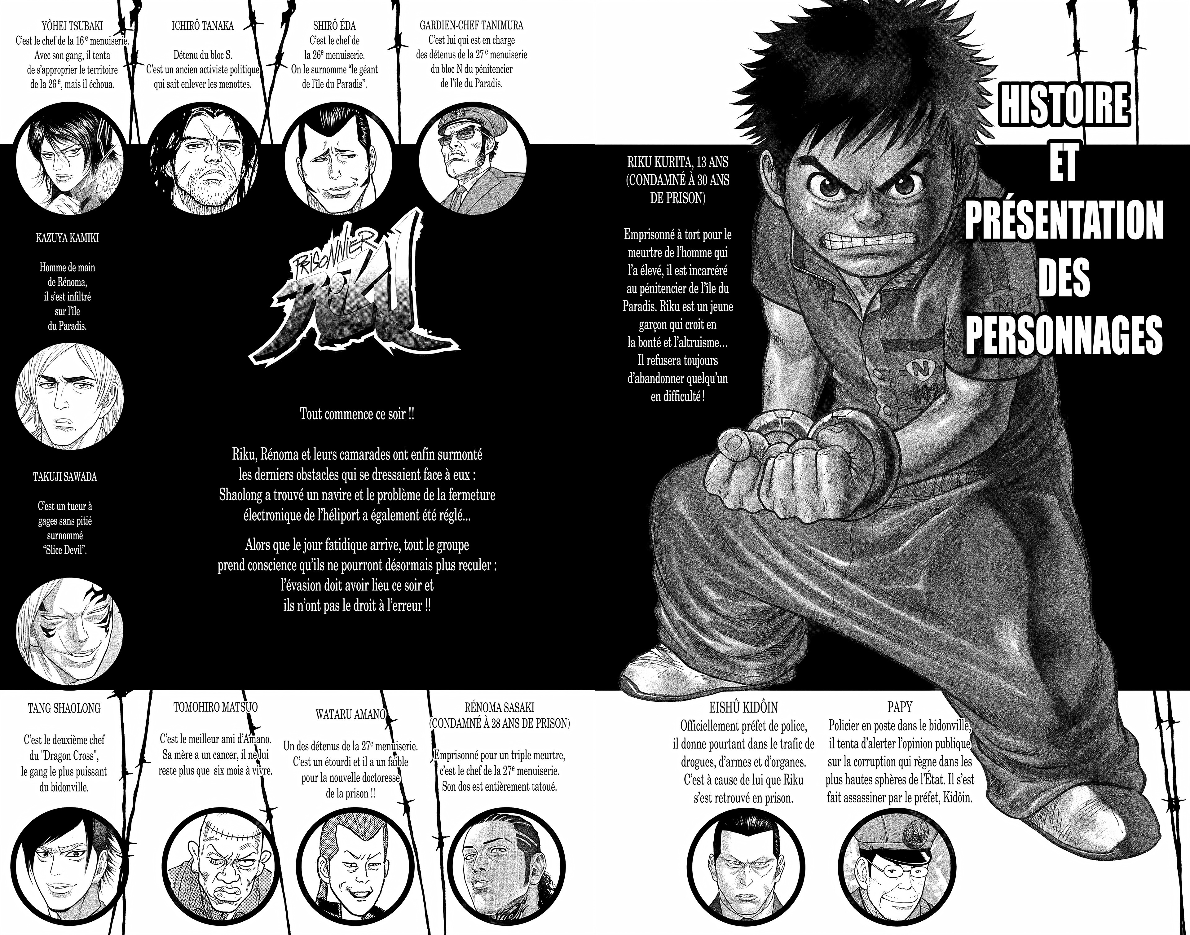Read Prisonnier Riku FR Manga Online