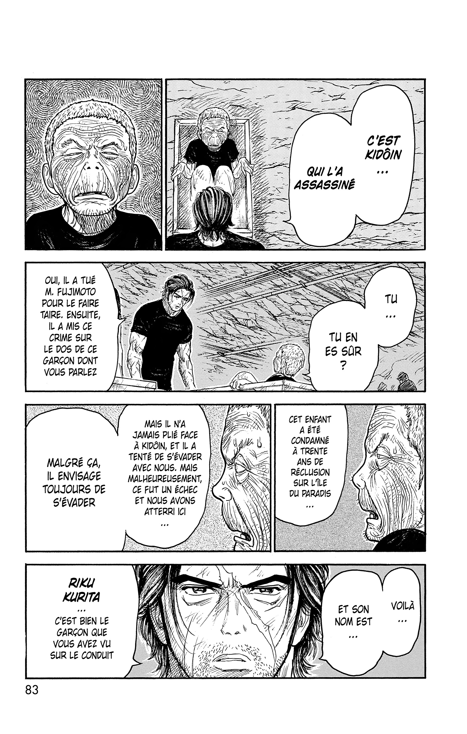 Read Prisonnier Riku FR Manga Online