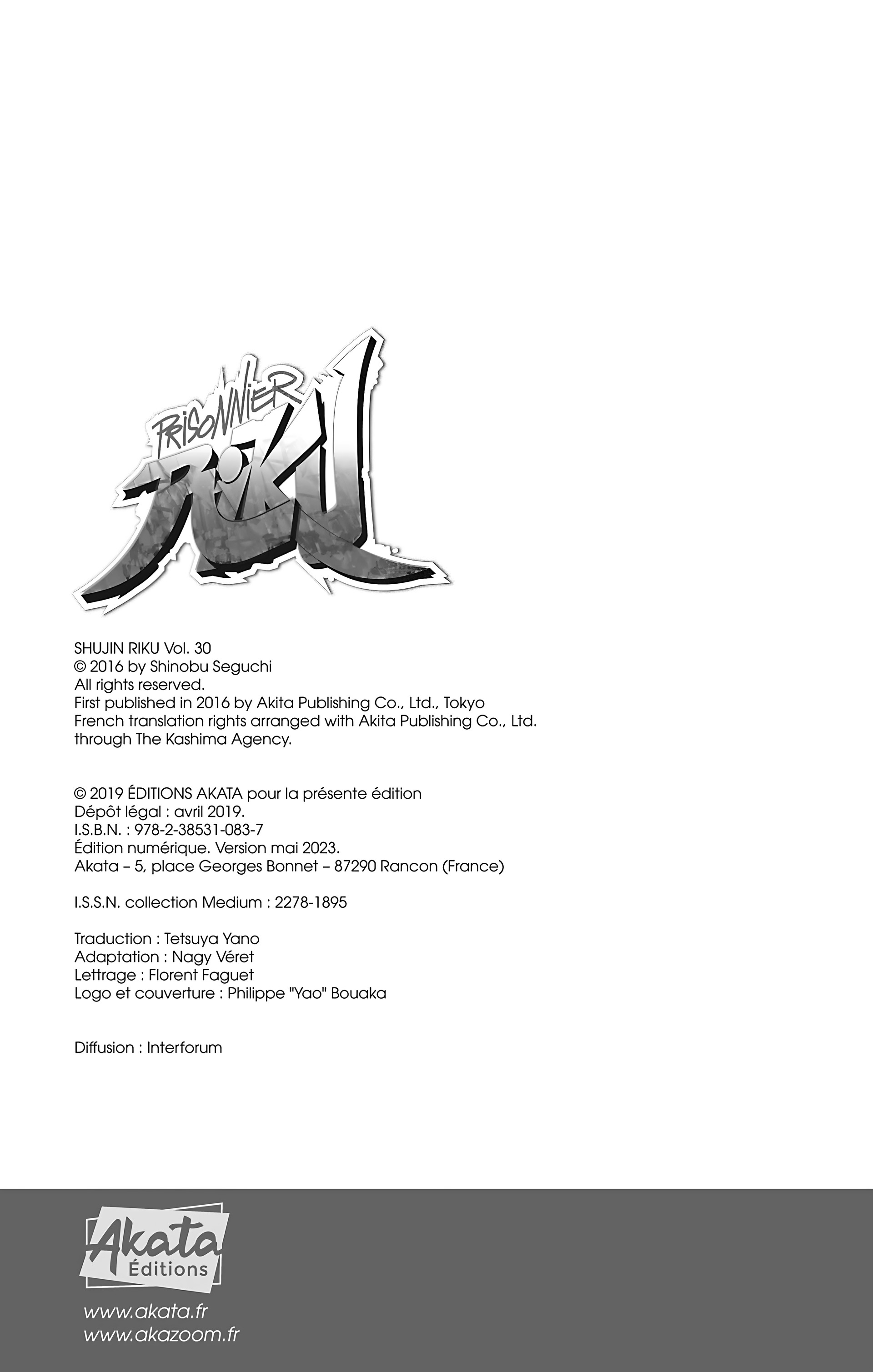 Read Prisonnier Riku FR Manga Online