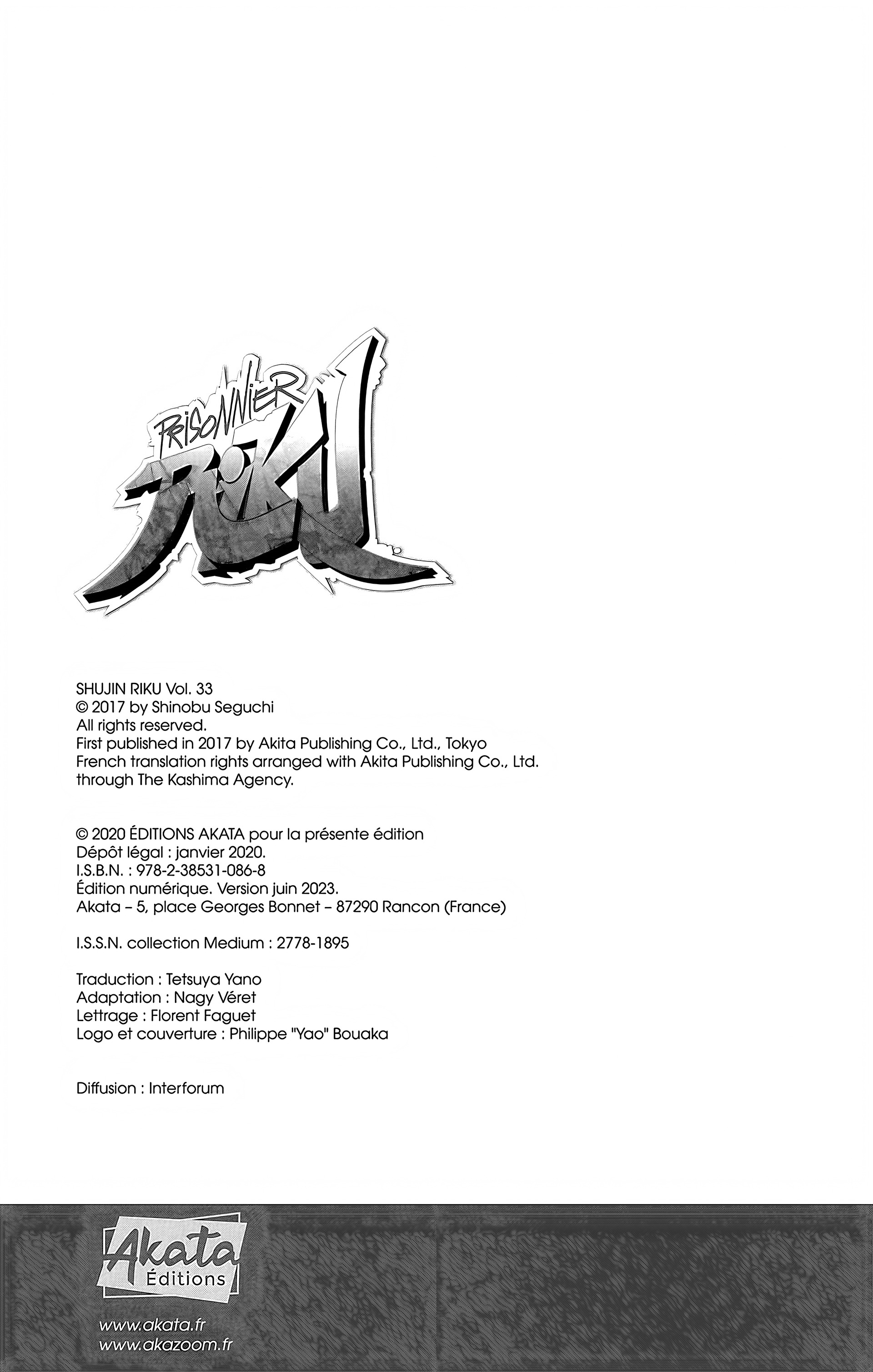 Read Prisonnier Riku FR Manga Online