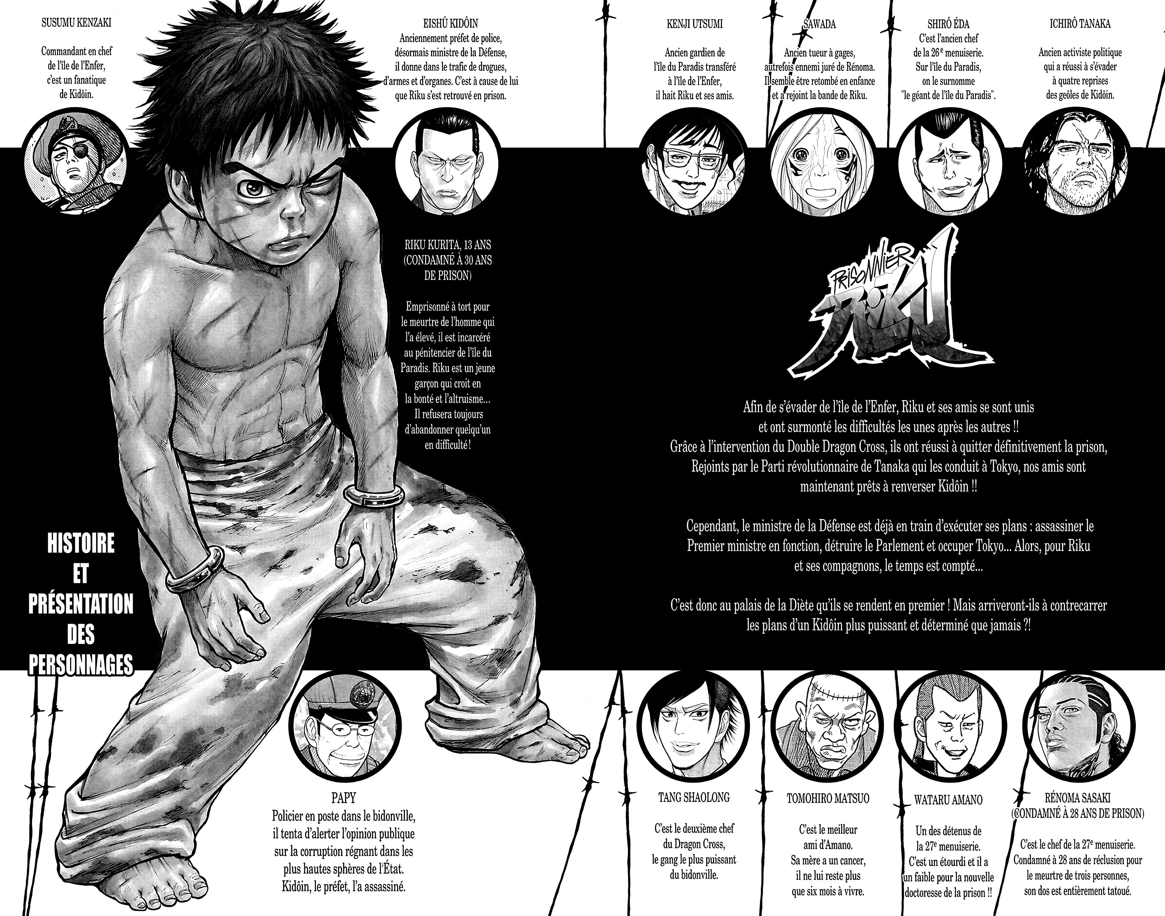Read Prisonnier Riku FR Manga Online