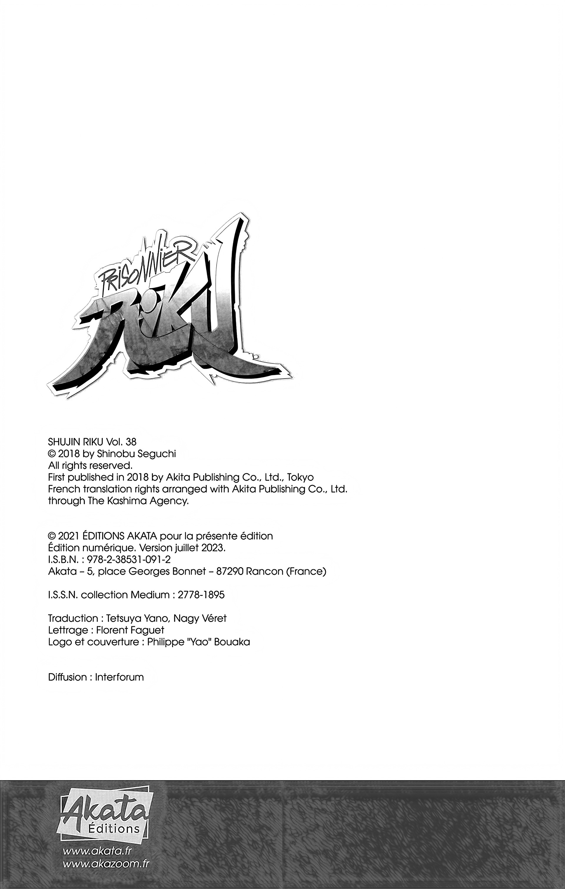 Read Prisonnier Riku FR Manga Online